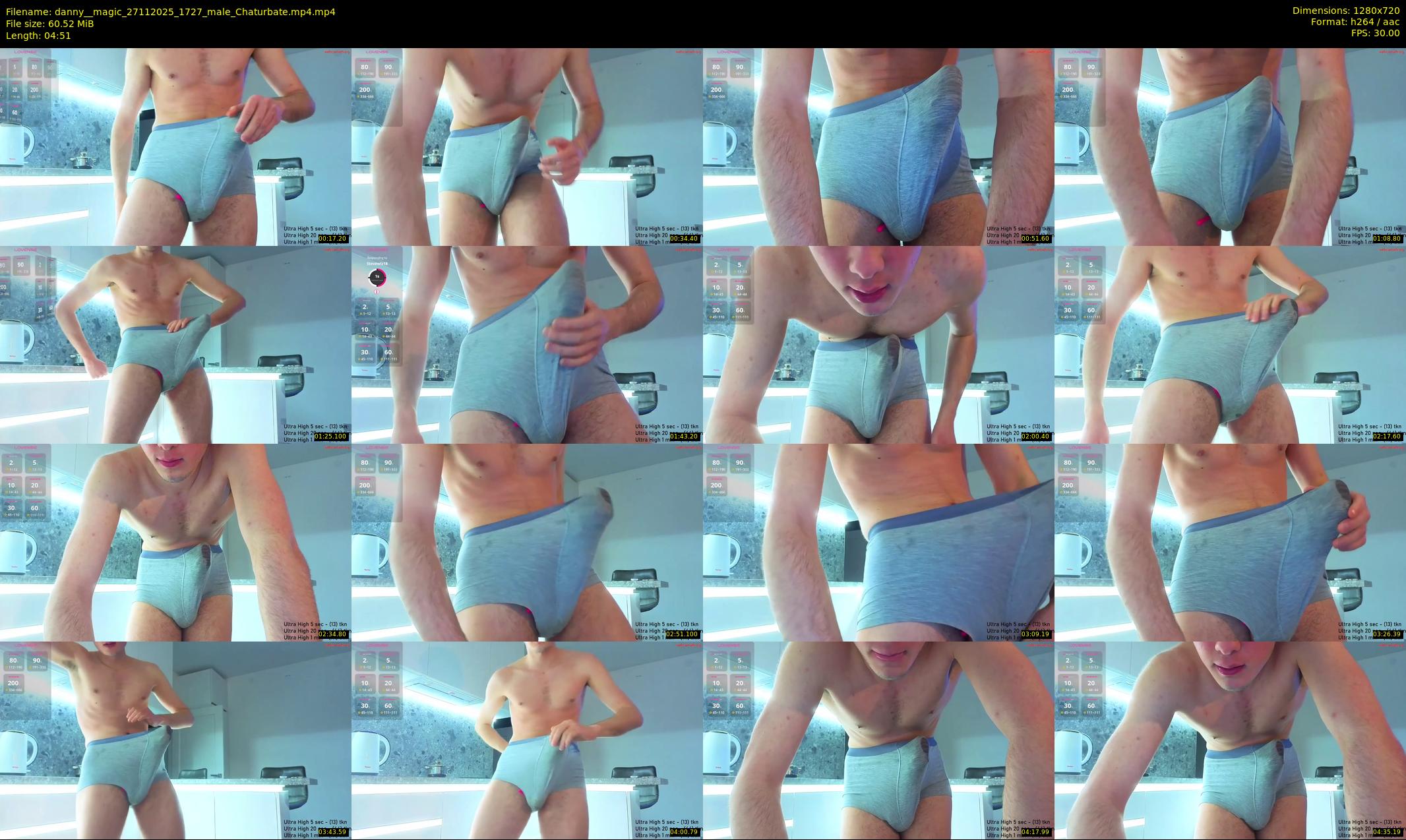 danny__magic — 5 minute Chaturbate male cam show recording, 720p, Nov 27, 2025