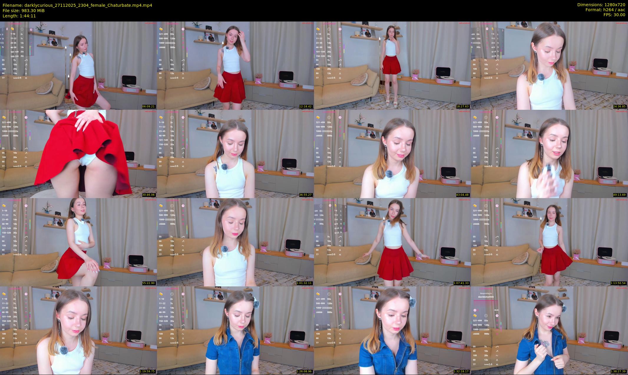darklycurious — 105 minute Chaturbate female cam show recording, 720p, Nov 27, 2025