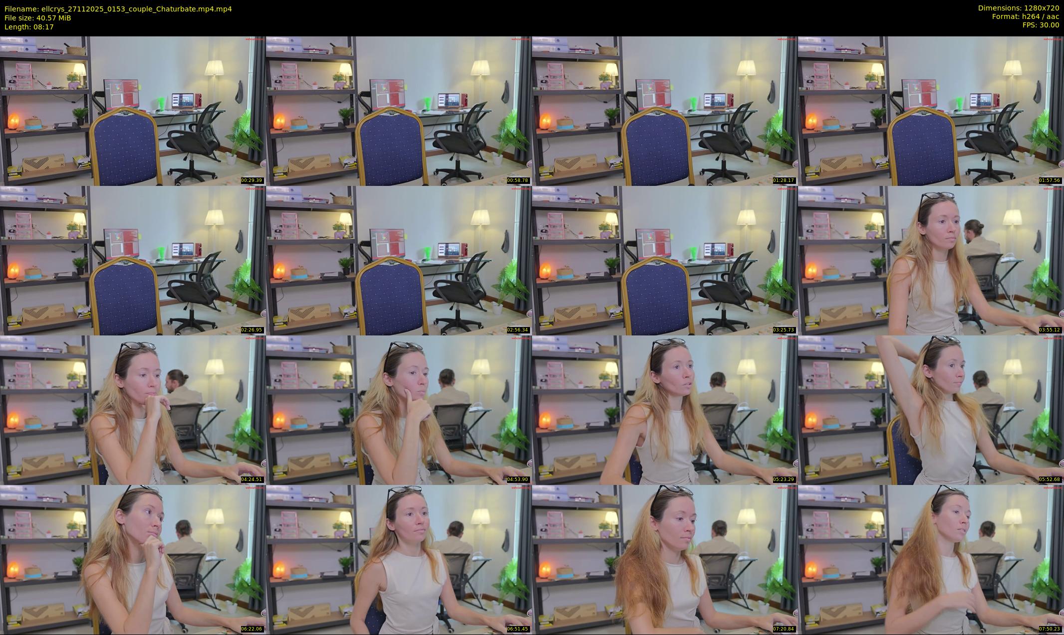ellcrys — 9 minute Chaturbate couple cam show recording, 720p, Nov 27, 2025