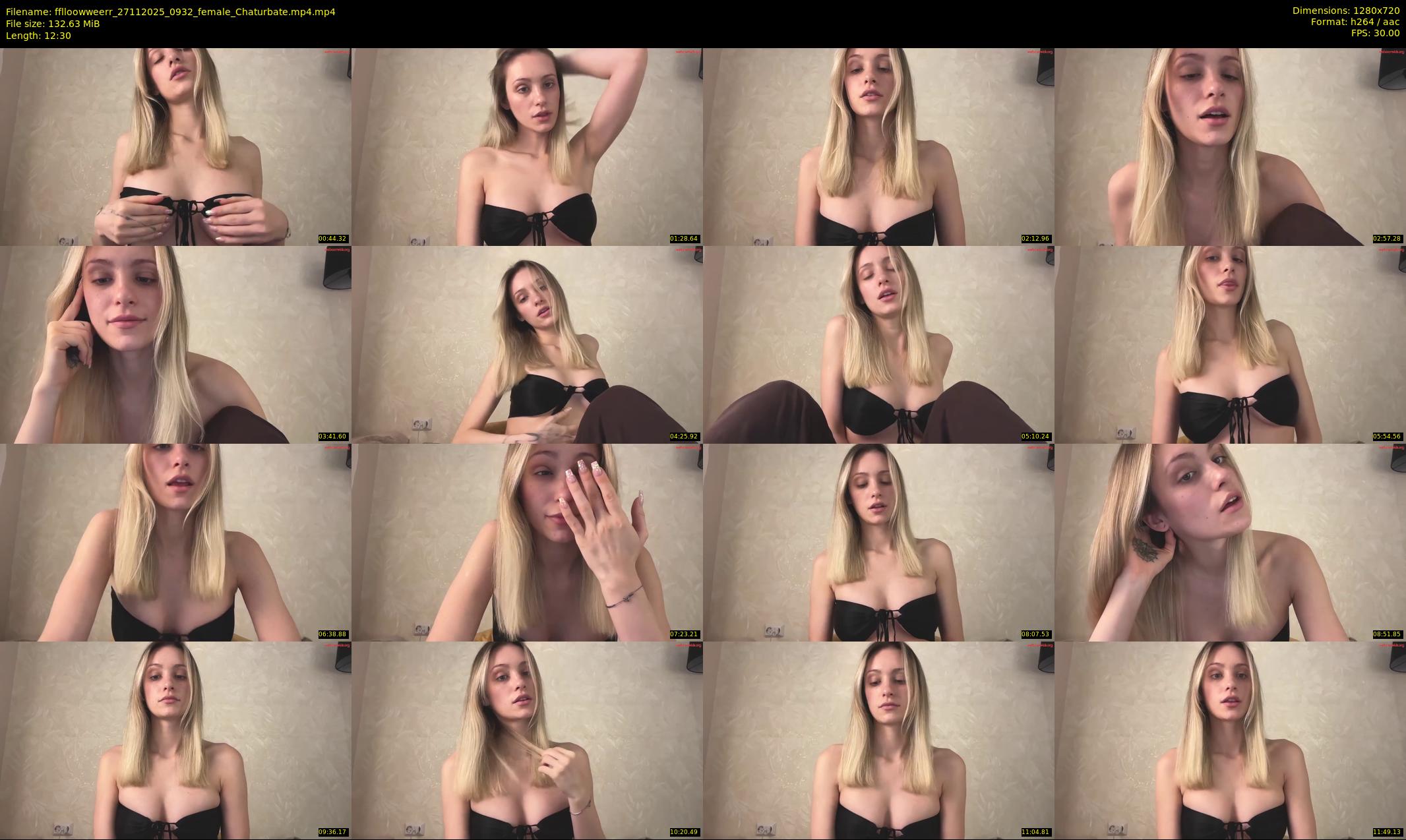 fflloowweerr — 13 minute Chaturbate couple cam show recording, 720p, Nov 27, 2025