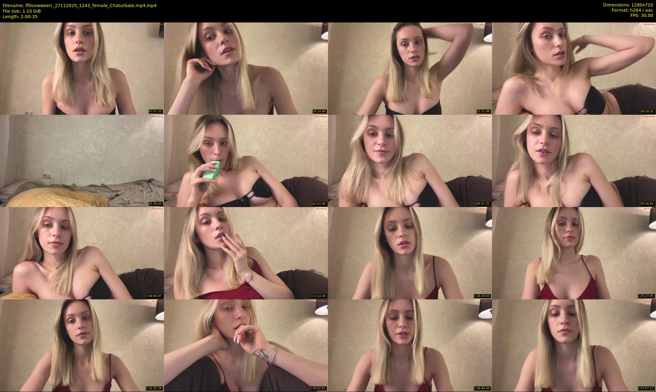 fflloowweerr — 121 minute Chaturbate couple cam show recording, 720p, Nov 27, 2025