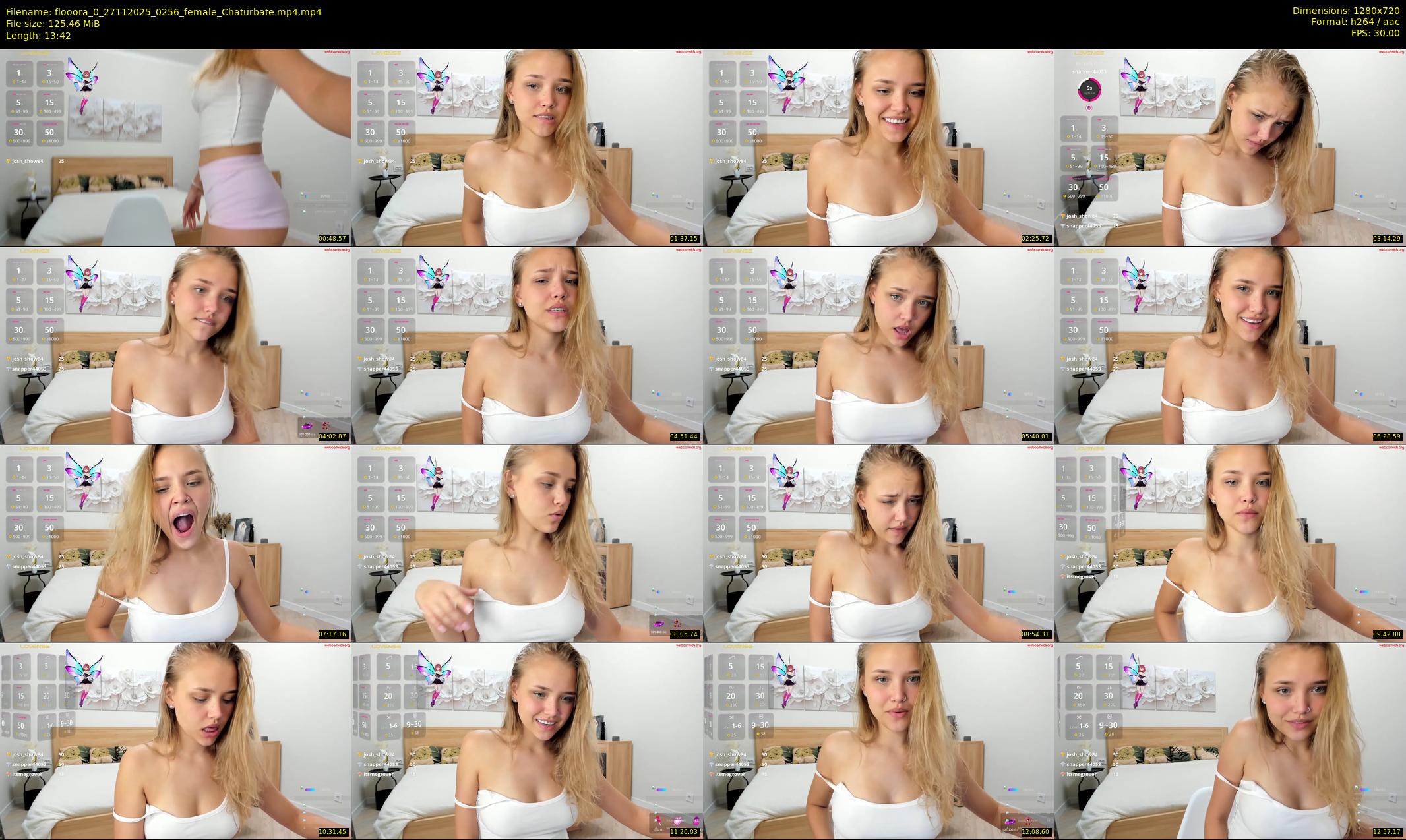 flooora_0 — 14 minute Chaturbate couple cam show recording, 720p, Nov 27, 2025