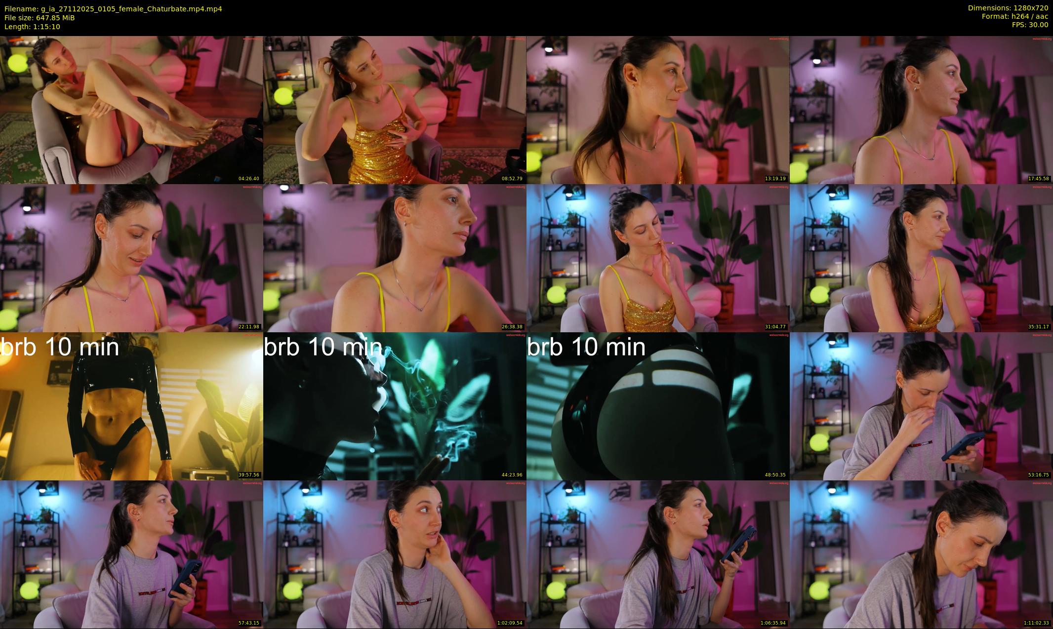 g_ia — 76 minute Chaturbate female cam show recording, 720p, Nov 27, 2025