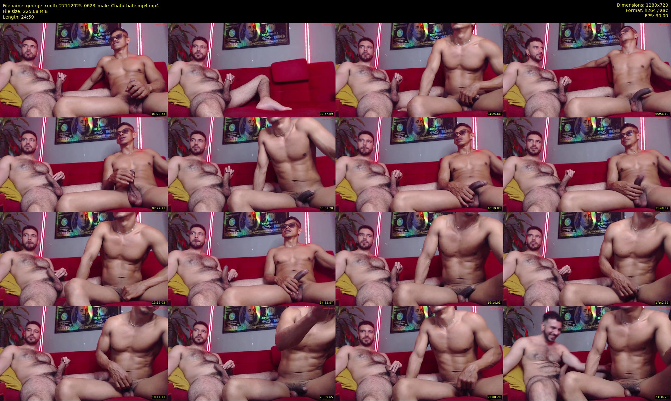 george_xmith — 25 minute Chaturbate male cam show recording, 720p, Nov 27, 2025
