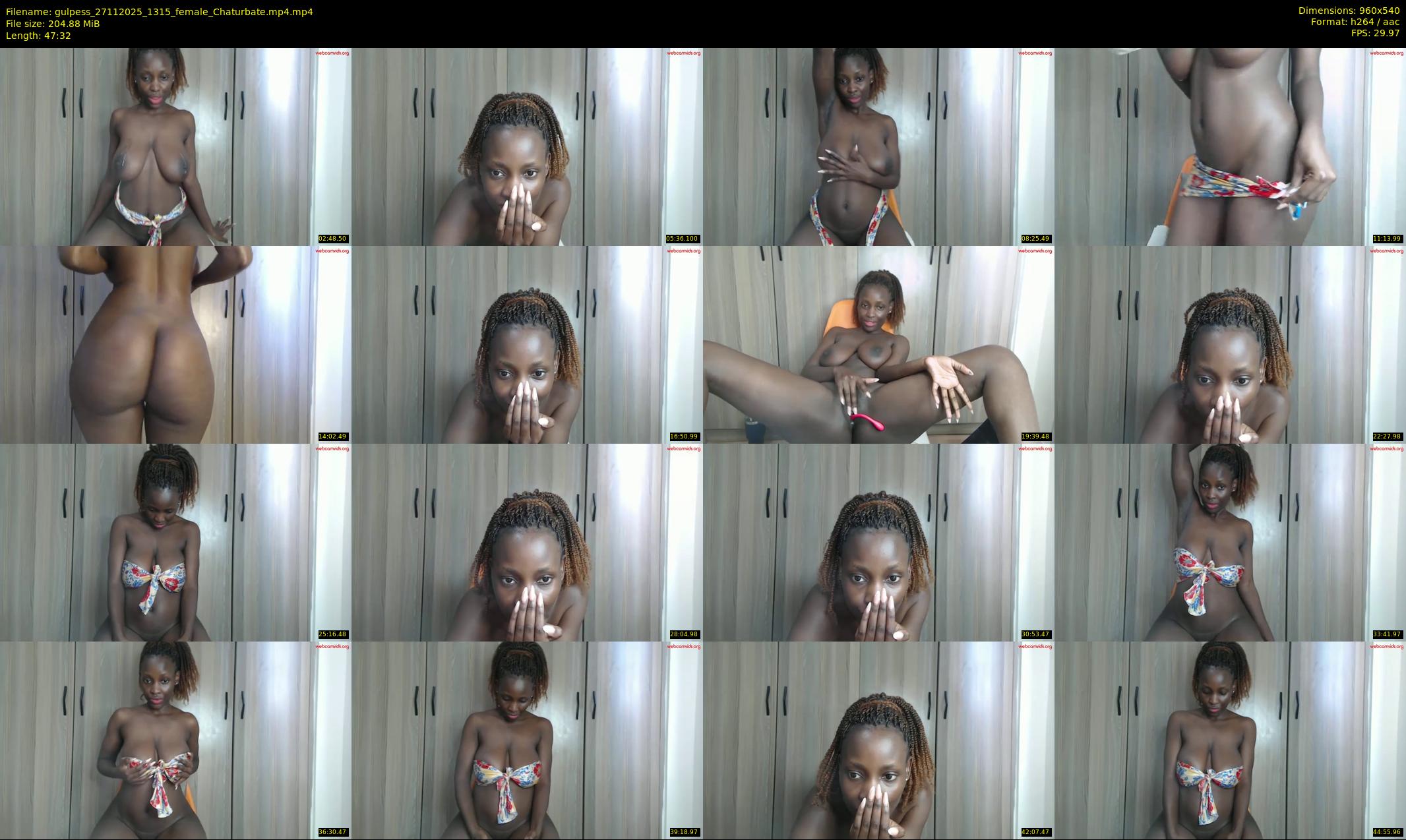 gulpess — 48 minute Chaturbate female cam show recording, 480p, Nov 27, 2025
