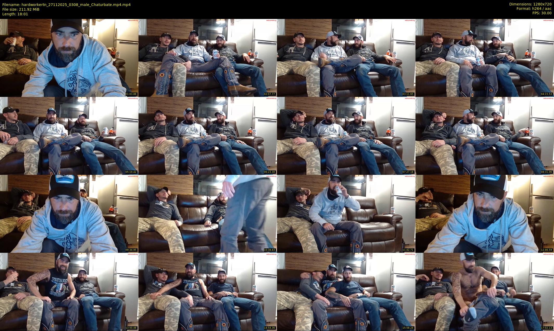 hardworkertn — 19 minute Chaturbate male cam show recording, 720p, Nov 27, 2025