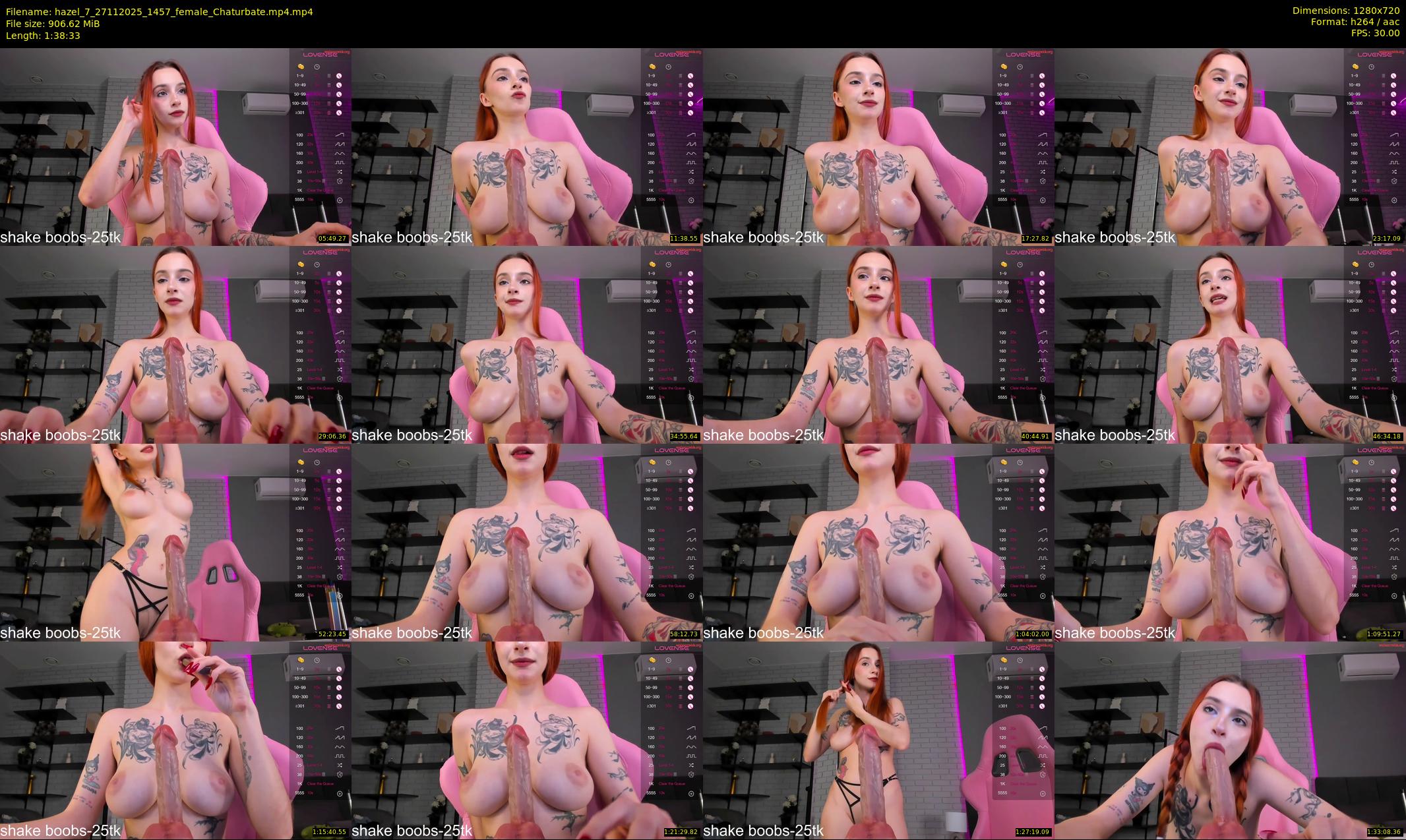 hazel_7 — 99 minute Chaturbate female cam show recording, 720p, Nov 27, 2025