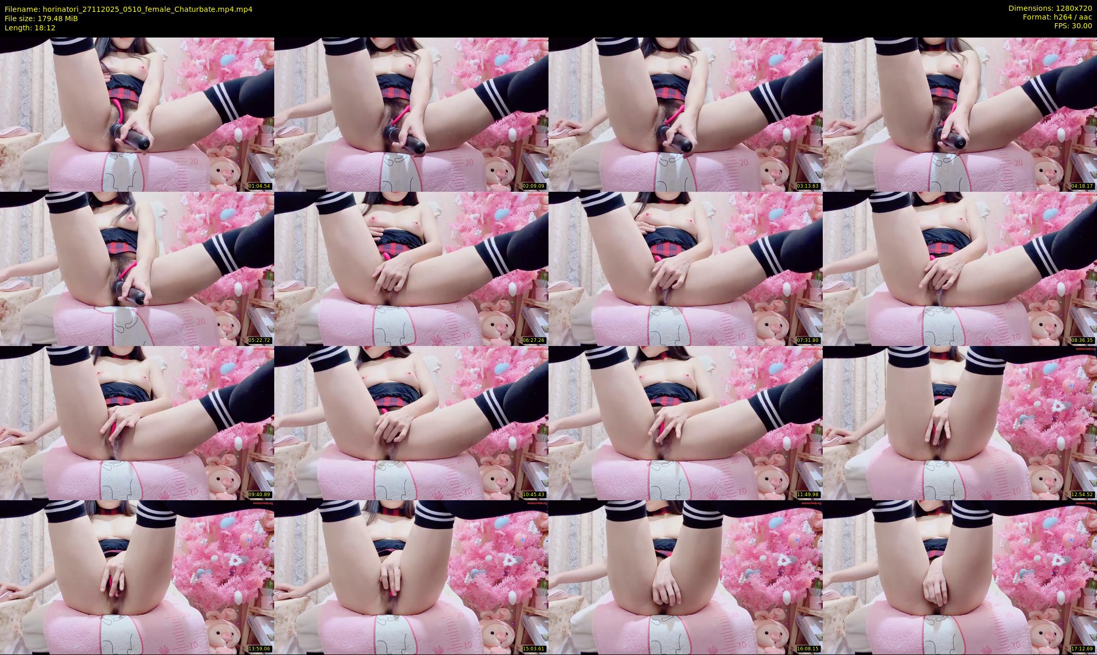 horinatori — 19 minute Chaturbate female cam show recording, 720p, Nov 27, 2025