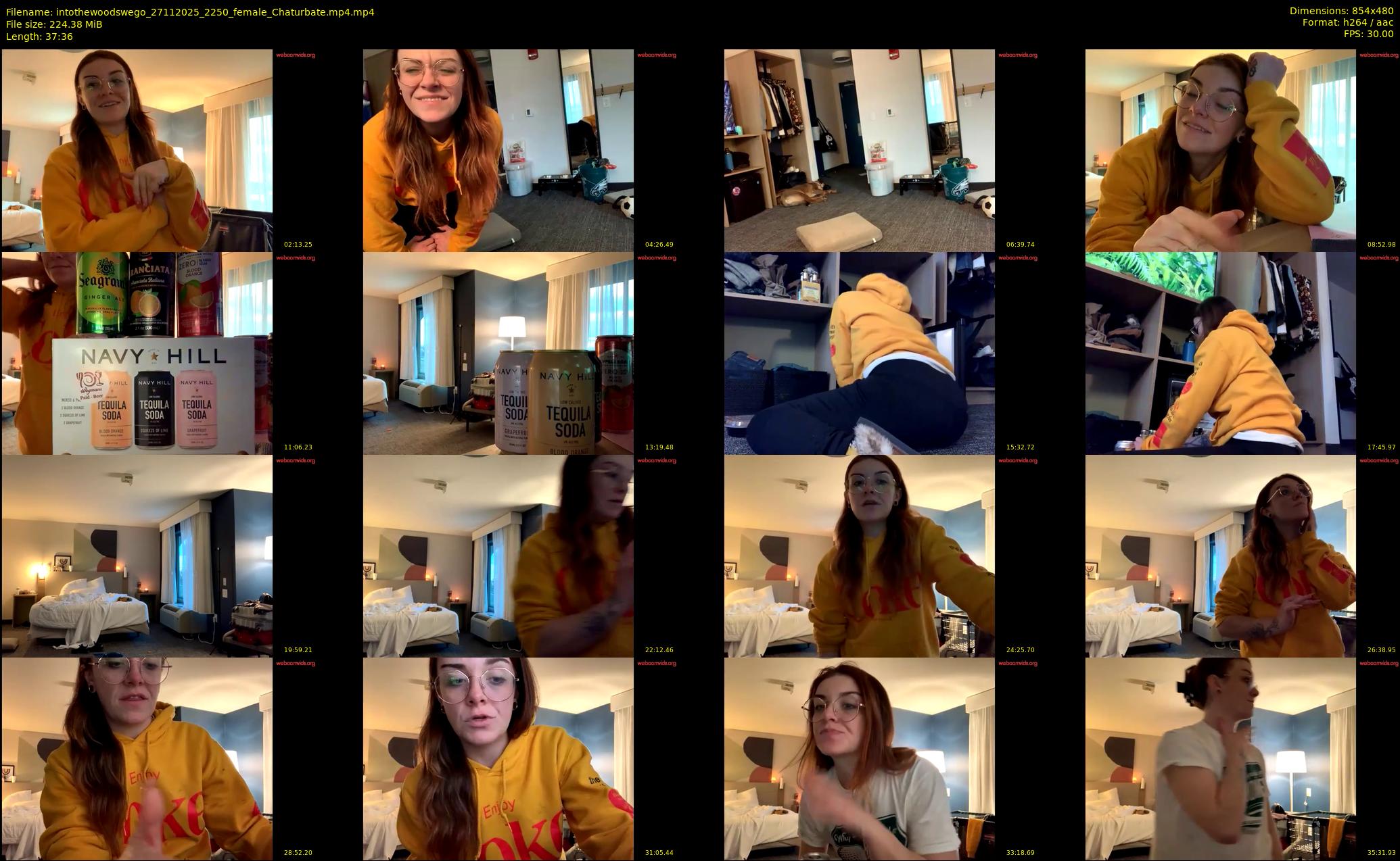 intothewoodswego — 38 minute Chaturbate female cam show recording, 480p, Nov 27, 2025