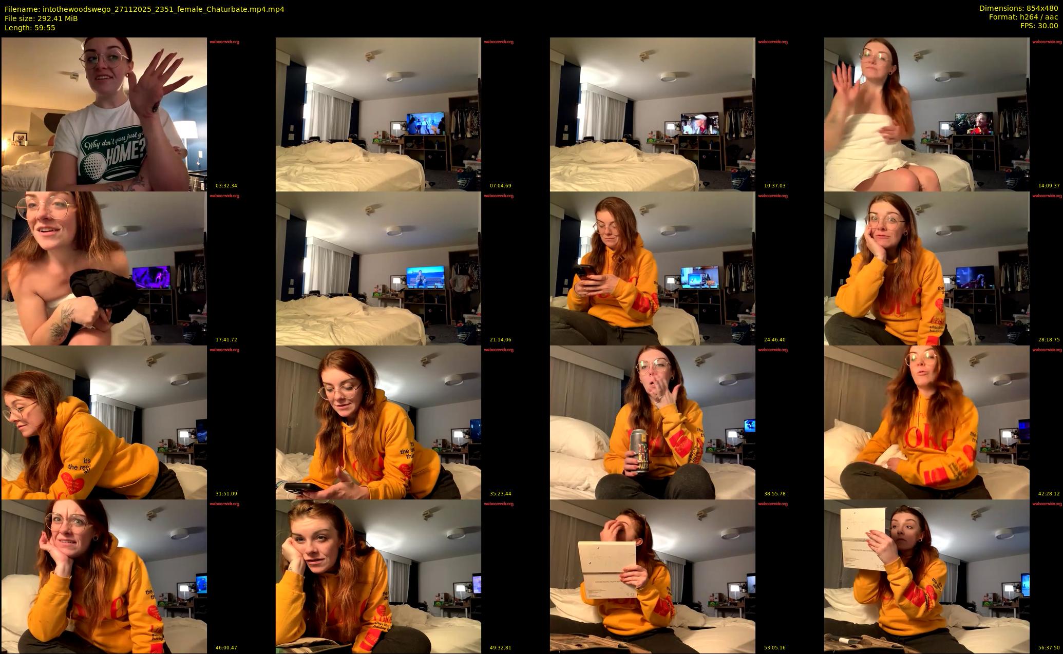 intothewoodswego — 60 minute Chaturbate female cam show recording, 480p, Nov 27, 2025