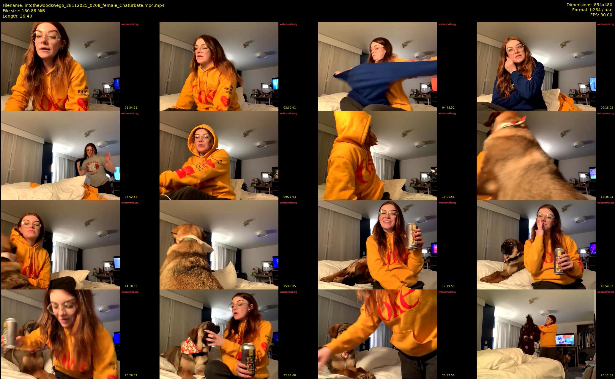 intothewoodswego — 27 minute Chaturbate female cam show recording, 480p, Nov 28, 2025