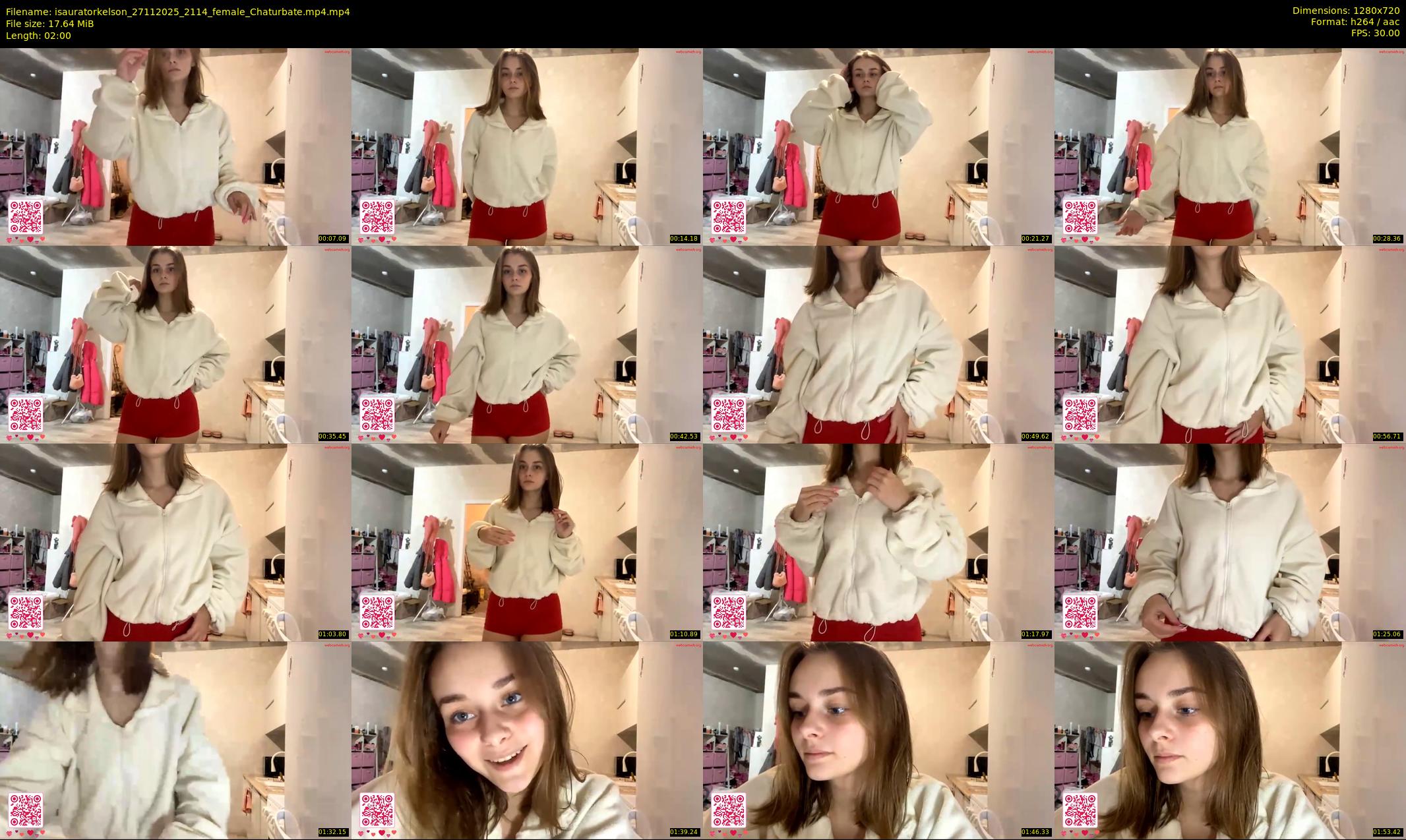 isauratorkelson — 2 minute Chaturbate female cam show recording, 720p, Nov 27, 2025