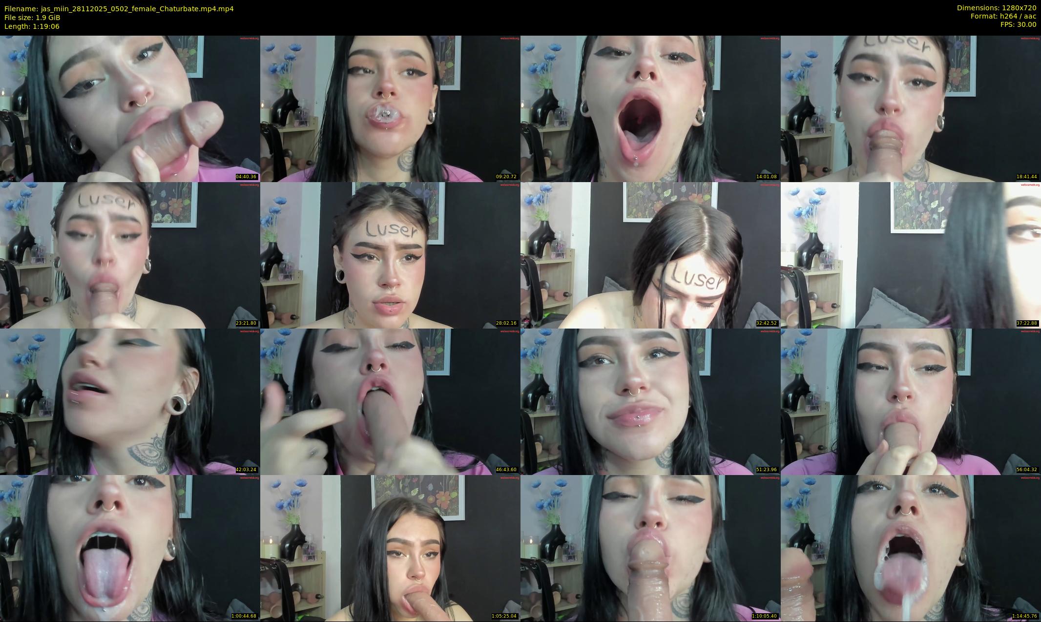 jas_miin — 80 minute Chaturbate female cam show recording, 720p, Nov 28, 2025