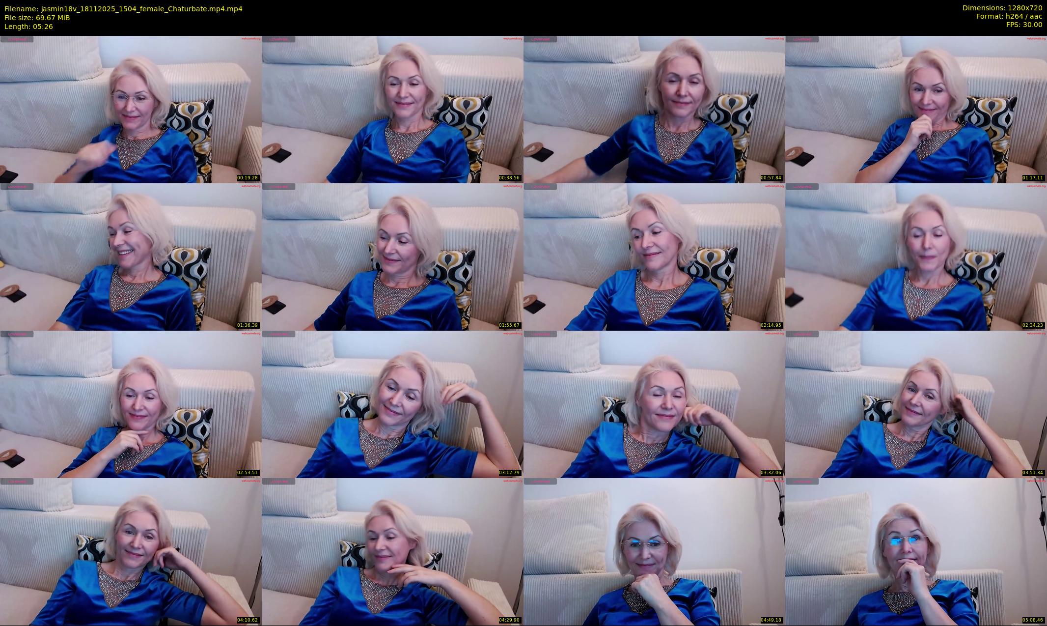 jasmin18v — 6 minute Chaturbate female cam show recording, 720p, Nov 18, 2025
