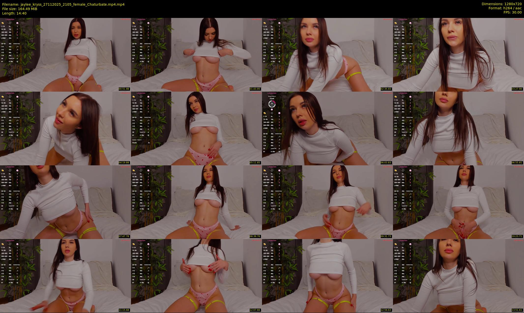 jaylee_kryss — 15 minute Chaturbate female cam show recording, 720p, Nov 27, 2025