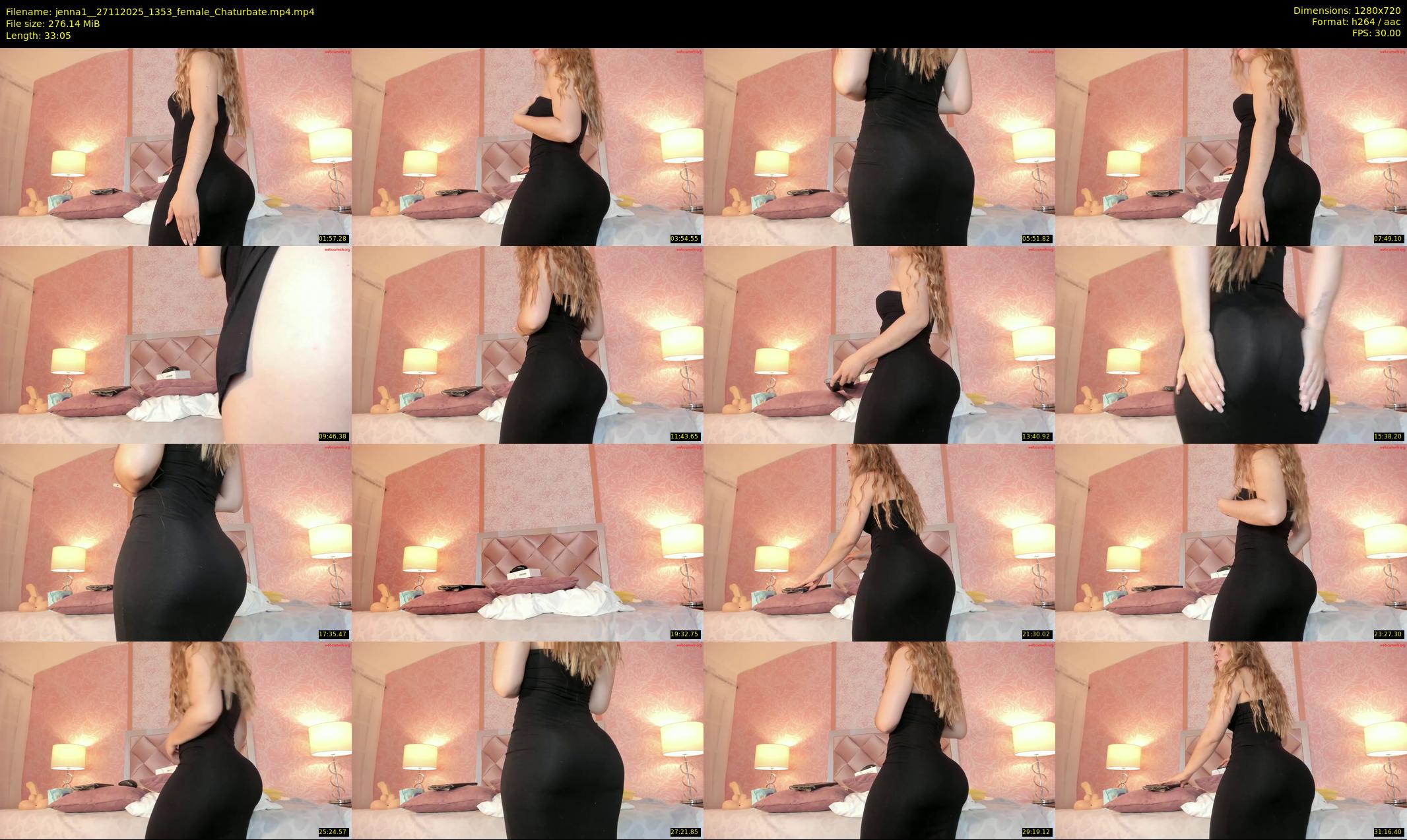jenna1_ — 34 minute Chaturbate female cam show recording, 720p, Nov 27, 2025
