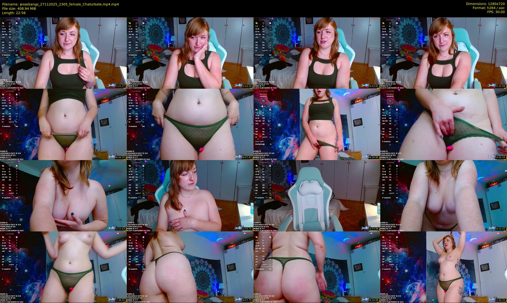 jessebangs — 23 minute Chaturbate female cam show recording, 720p, Nov 27, 2025