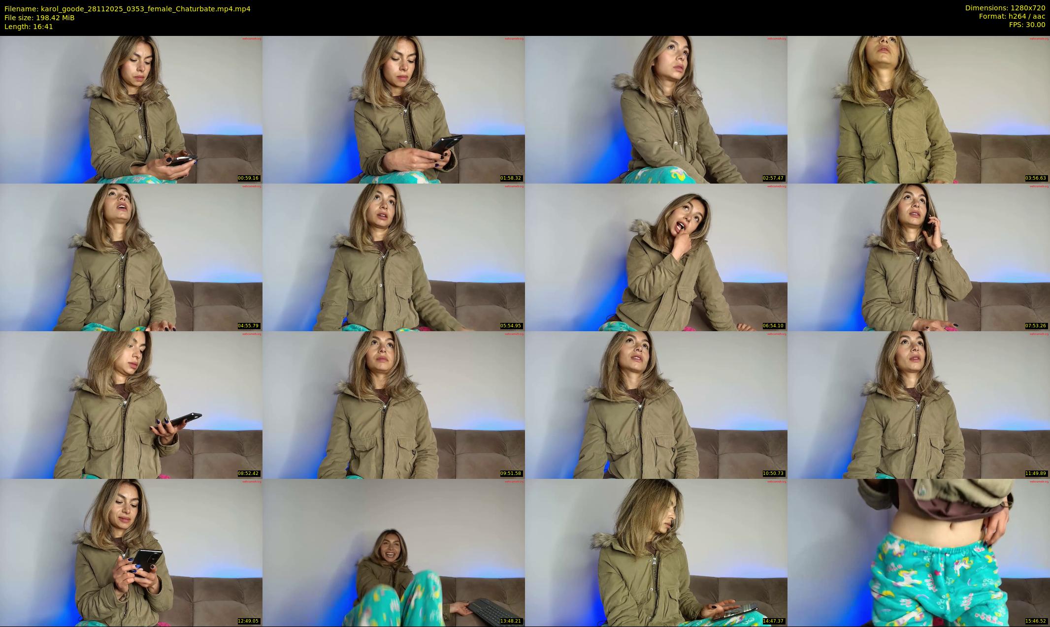 karol_goode — 17 minute Chaturbate female cam show recording, 720p, Nov 28, 2025