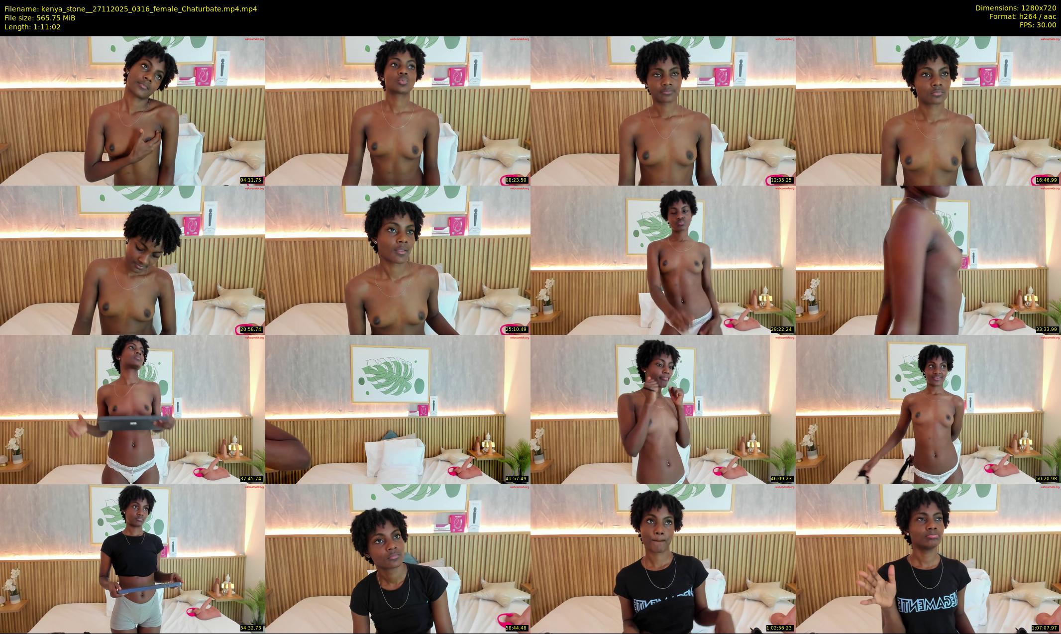 kenya_stone_ — 72 minute Chaturbate female cam show recording, 720p, Nov 27, 2025