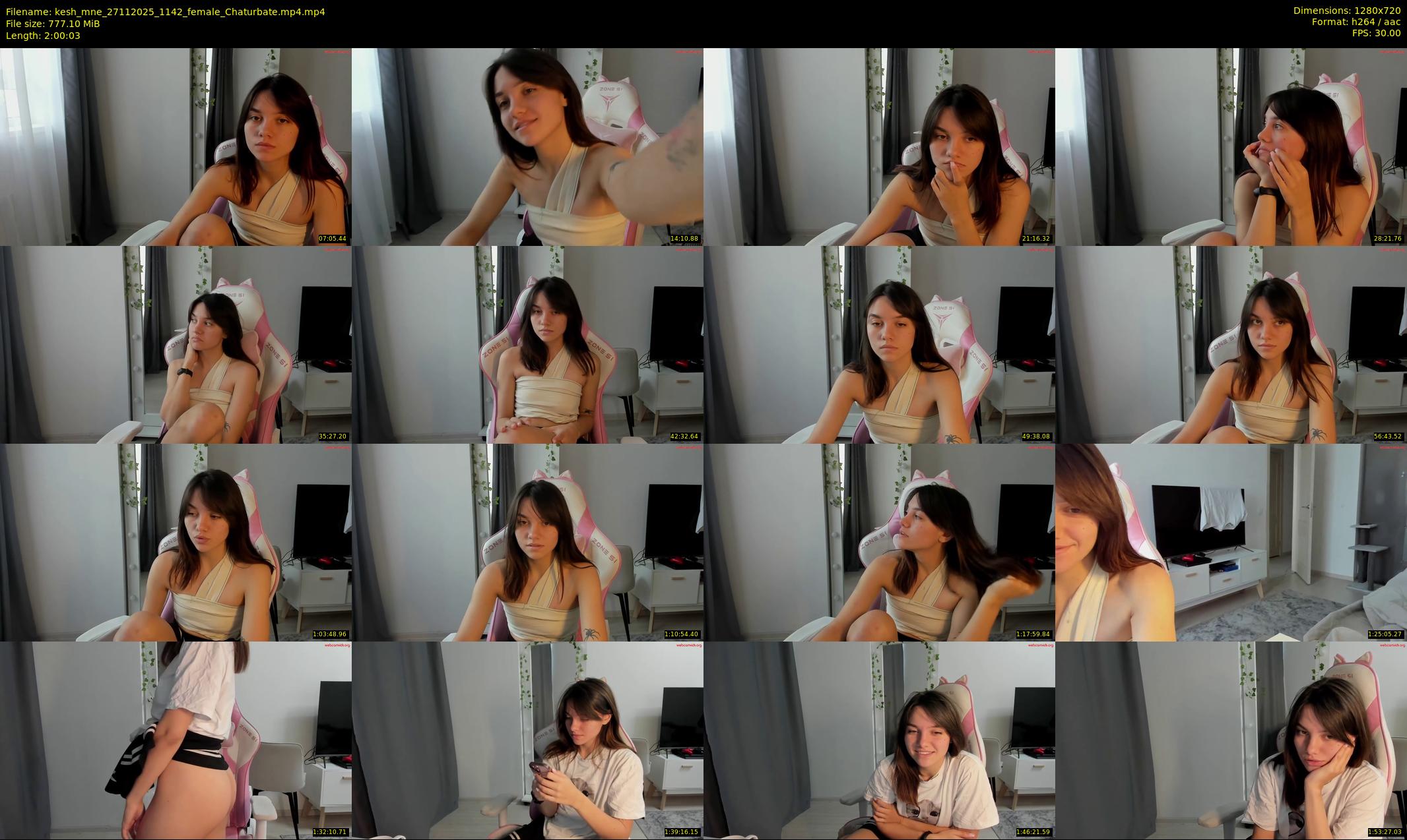 kesh_mne — 121 minute Chaturbate female cam show recording, 720p, Nov 27, 2025