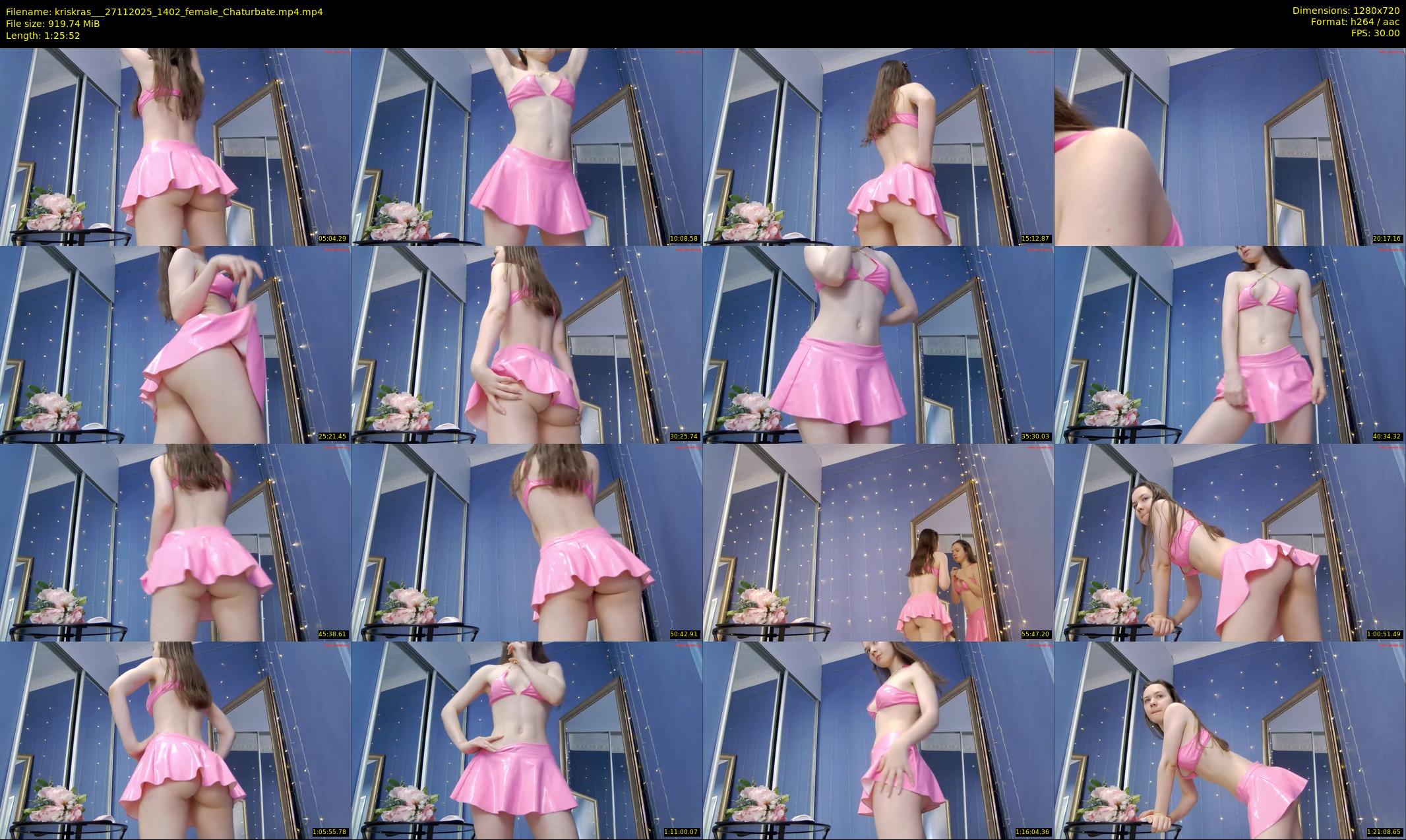 kriskras__ — 86 minute Chaturbate female cam show recording, 720p, Nov 27, 2025