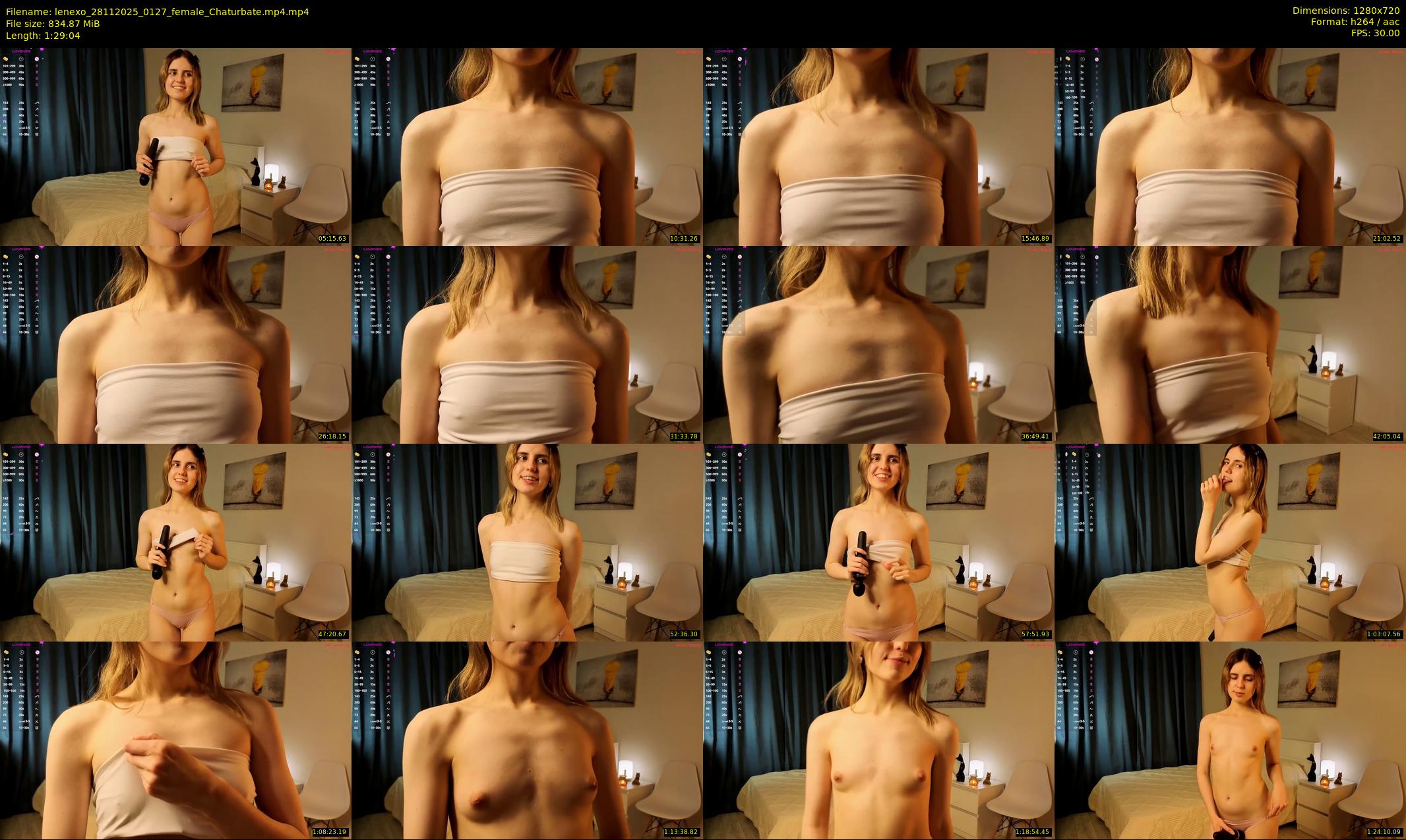 lenexo — 90 minute Chaturbate female cam show recording, 720p, Nov 28, 2025