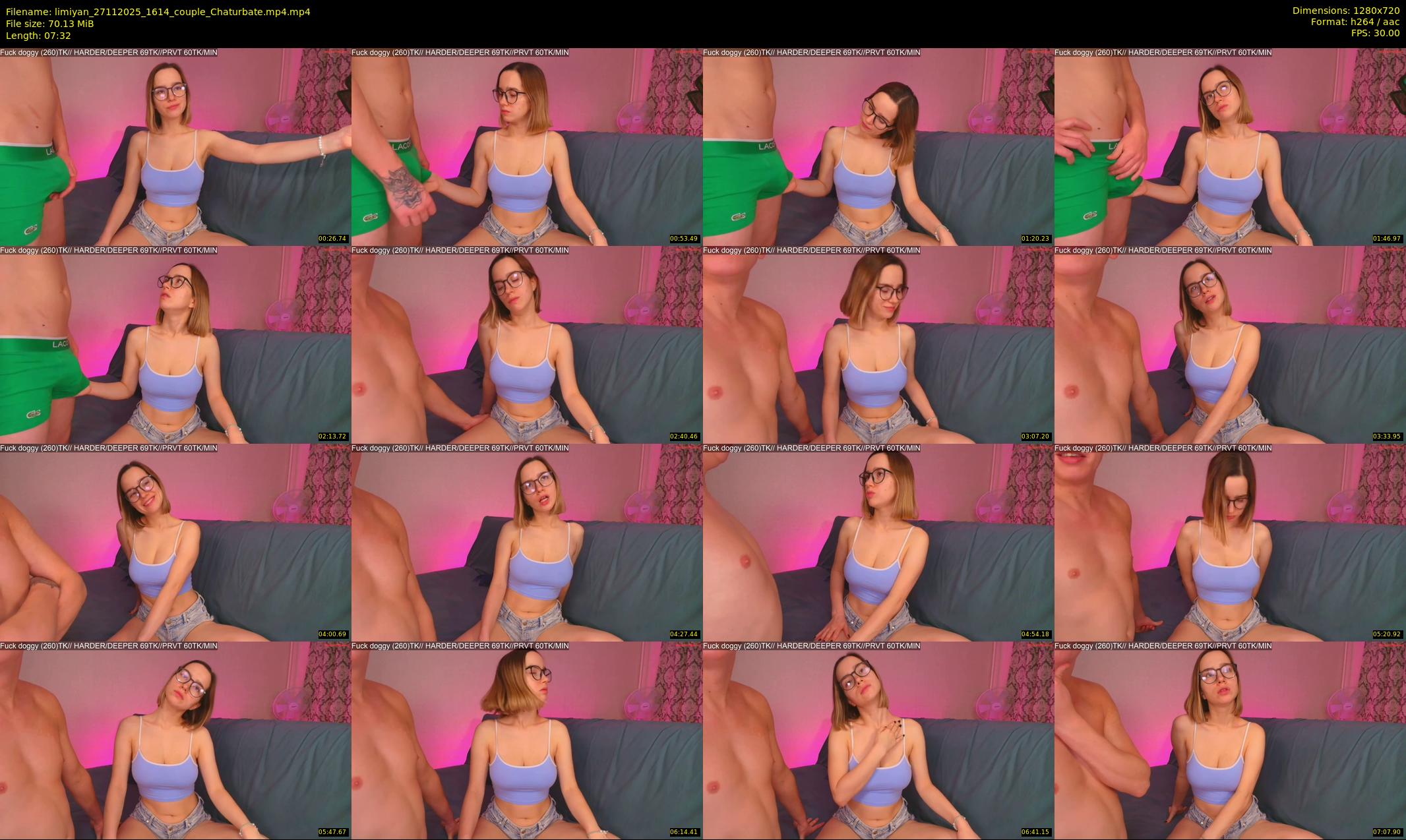 limiyan — 8 minute Chaturbate couple cam show recording, 720p, Nov 27, 2025