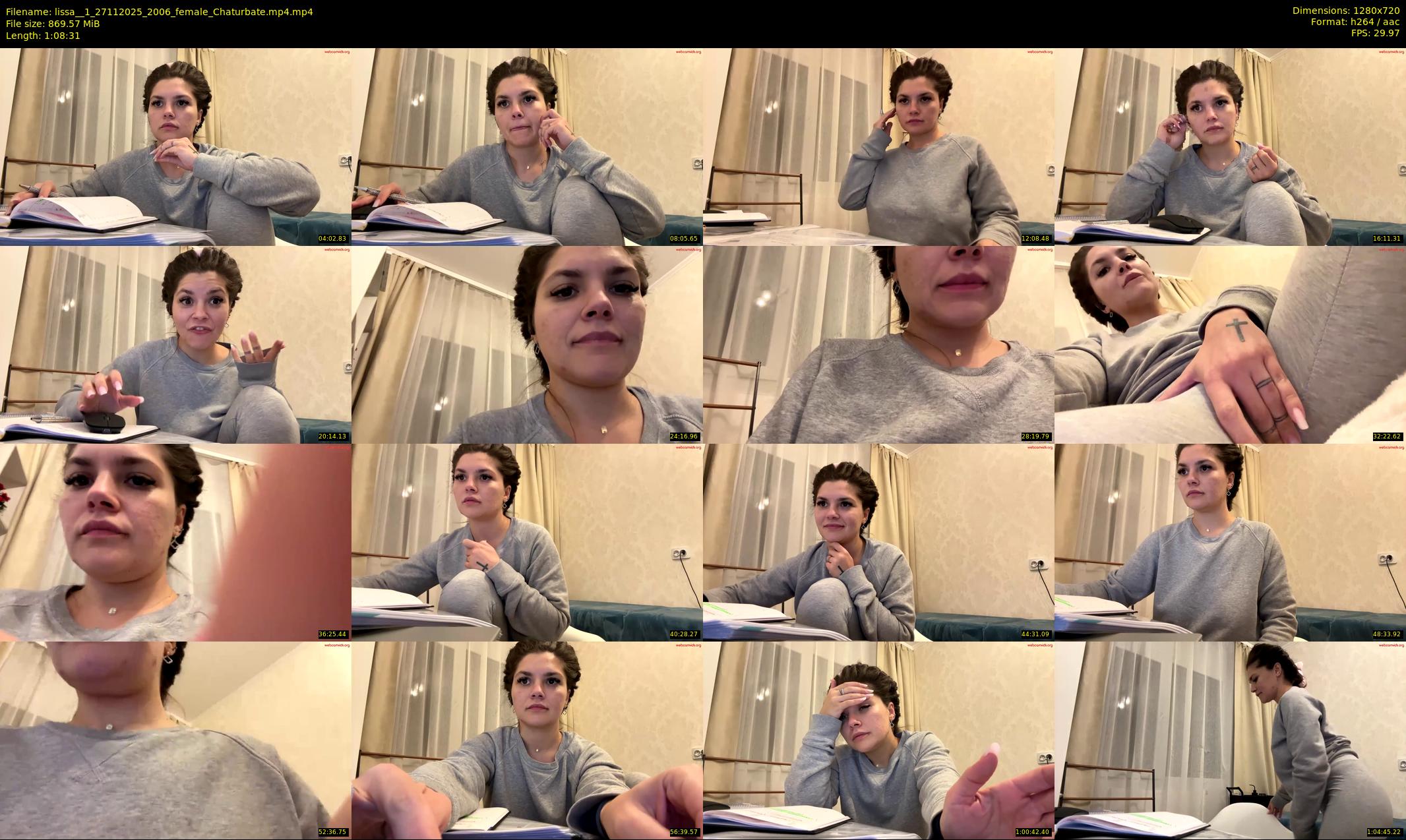 lissa__1 — 69 minute Chaturbate female cam show recording, 720p, Nov 27, 2025