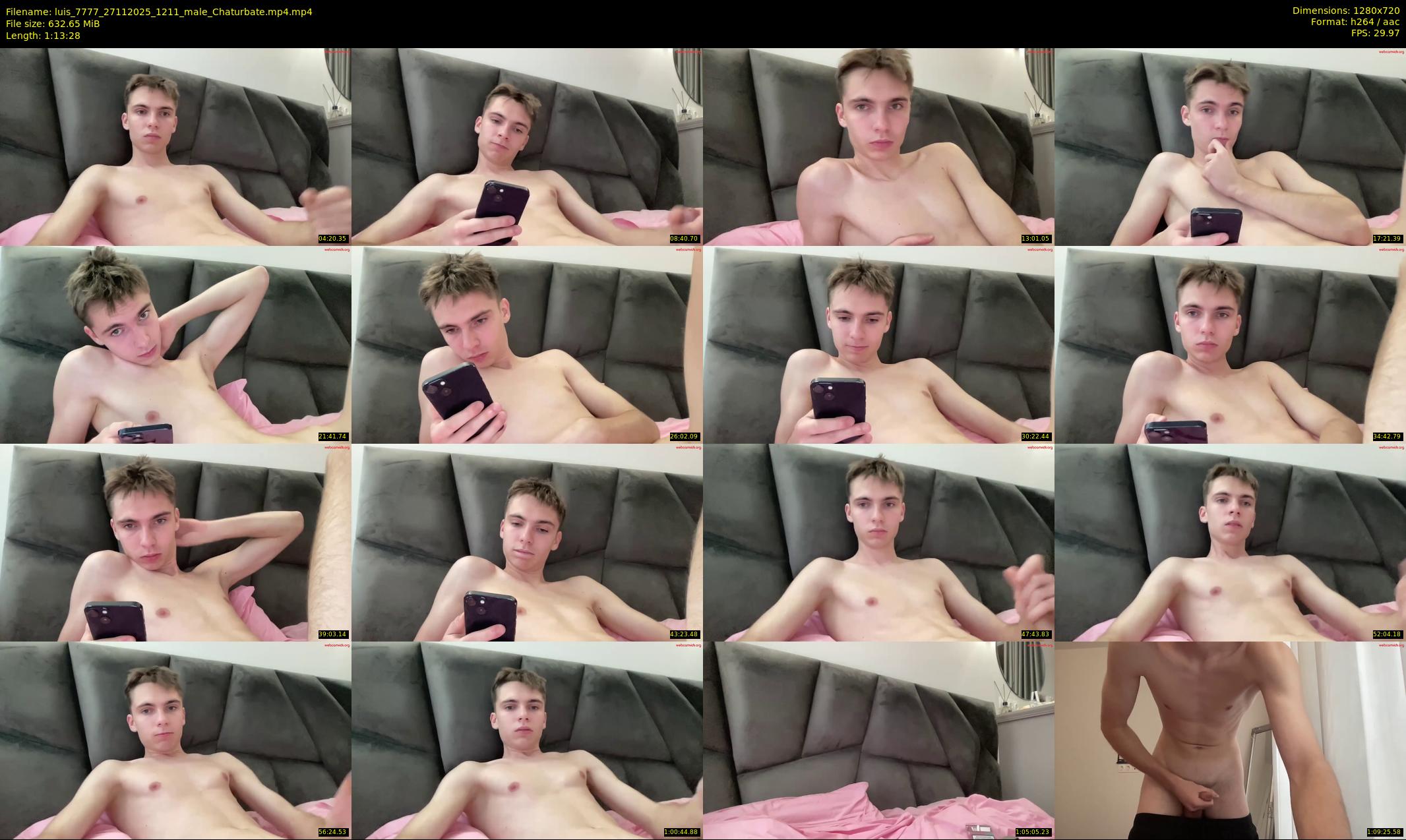 luis_7777 — 74 minute Chaturbate male cam show recording, 720p, Nov 27, 2025