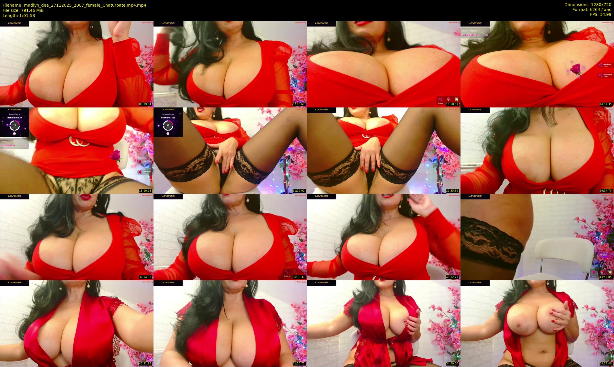 madlyn_dee — 62 minute Chaturbate female cam show recording, 720p, Nov 27, 2025