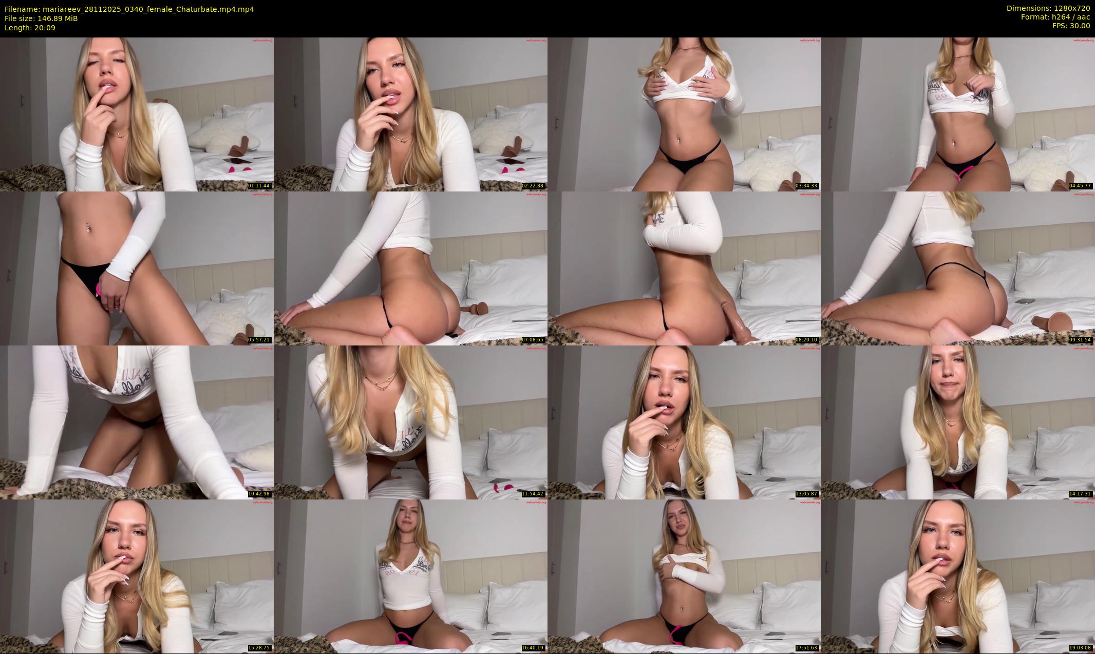 mariareev — 21 minute Chaturbate female cam show recording, 720p, Nov 28, 2025