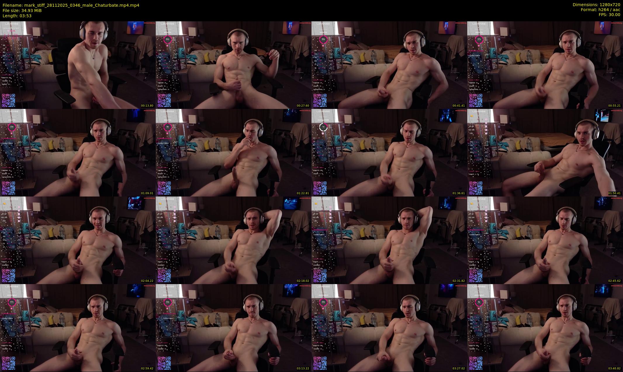 mark_stiff — 4 minute Chaturbate male cam show recording, 720p, Nov 28, 2025