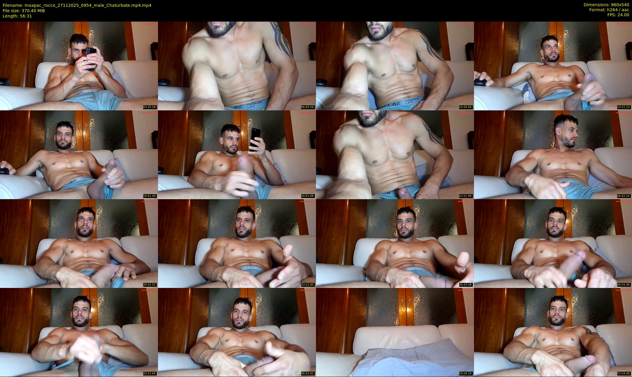 maxpac_rocco — 57 minute Chaturbate male cam show recording, 480p, Nov 27, 2025