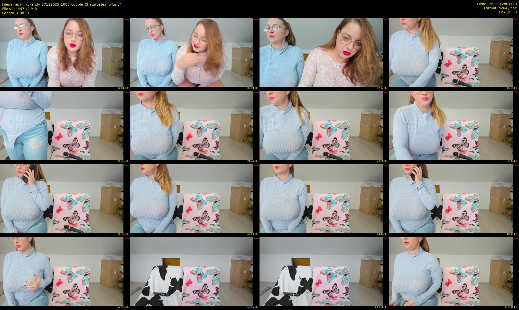 milkykandy — 69 minute Chaturbate female cam show recording, 720p, Nov 27, 2025