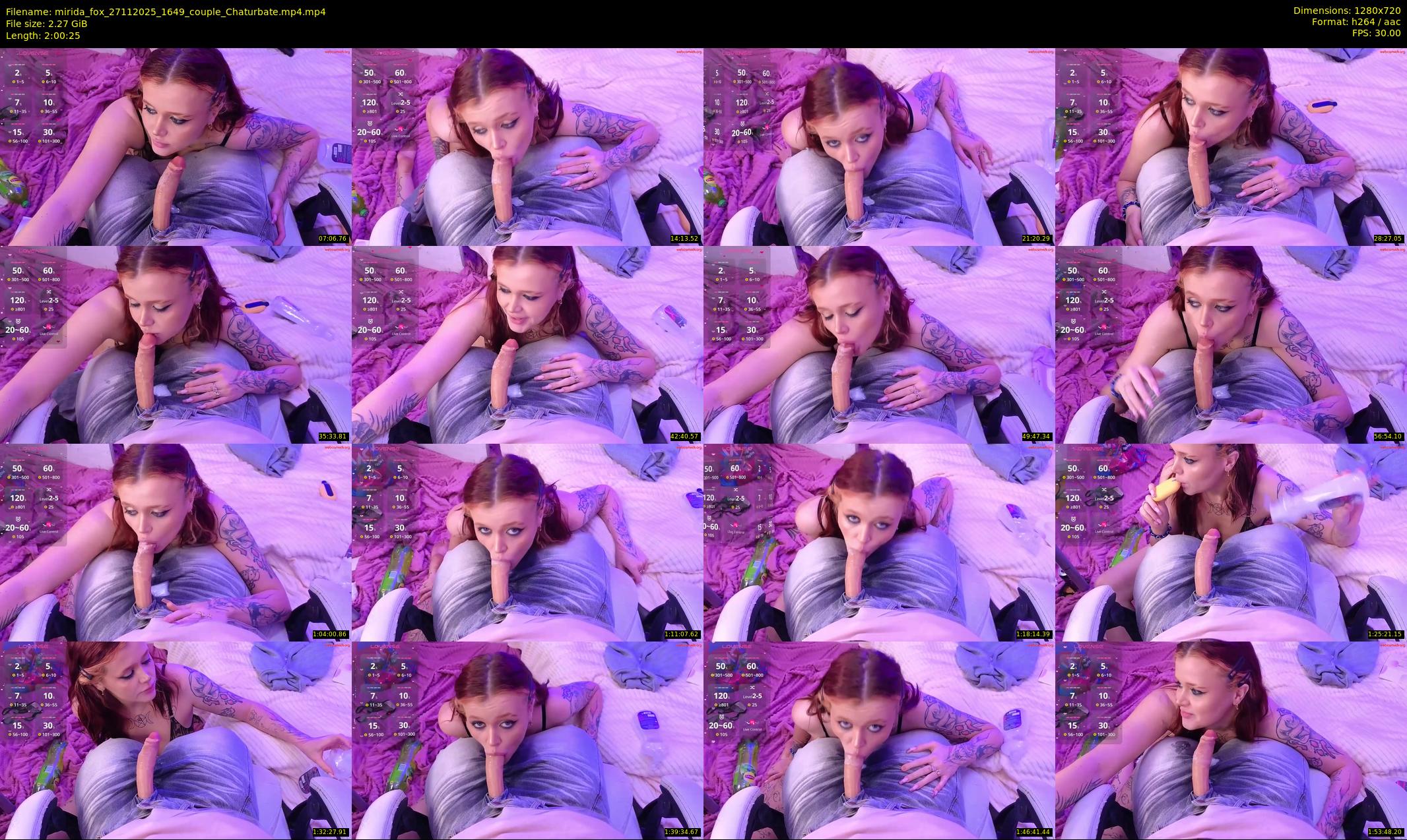 mirida_fox — 121 minute Chaturbate female cam show recording, 720p, Nov 27, 2025