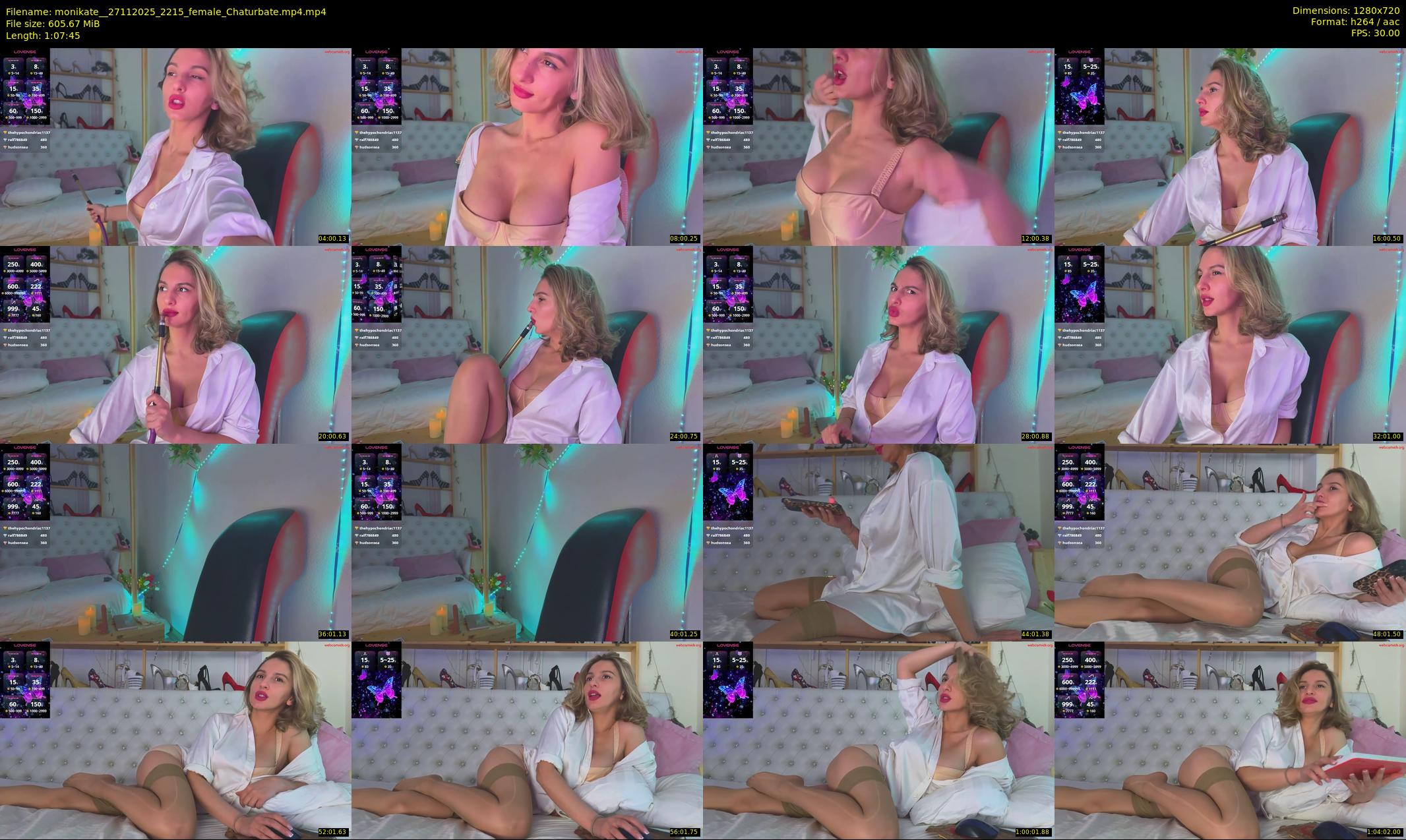monikate_ — 68 minute Chaturbate couple cam show recording, 720p, Nov 27, 2025