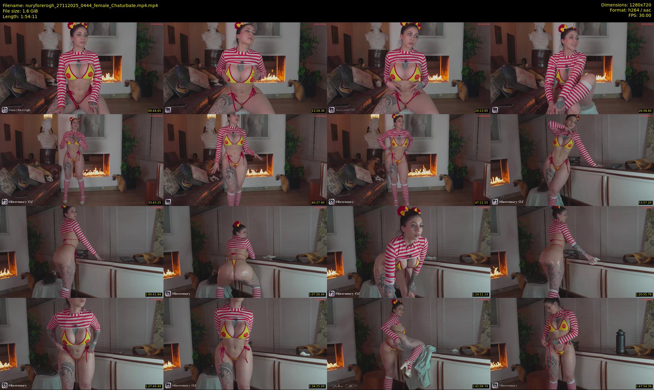 nuryforerogh — 115 minute Chaturbate female cam show recording, 720p, Nov 27, 2025