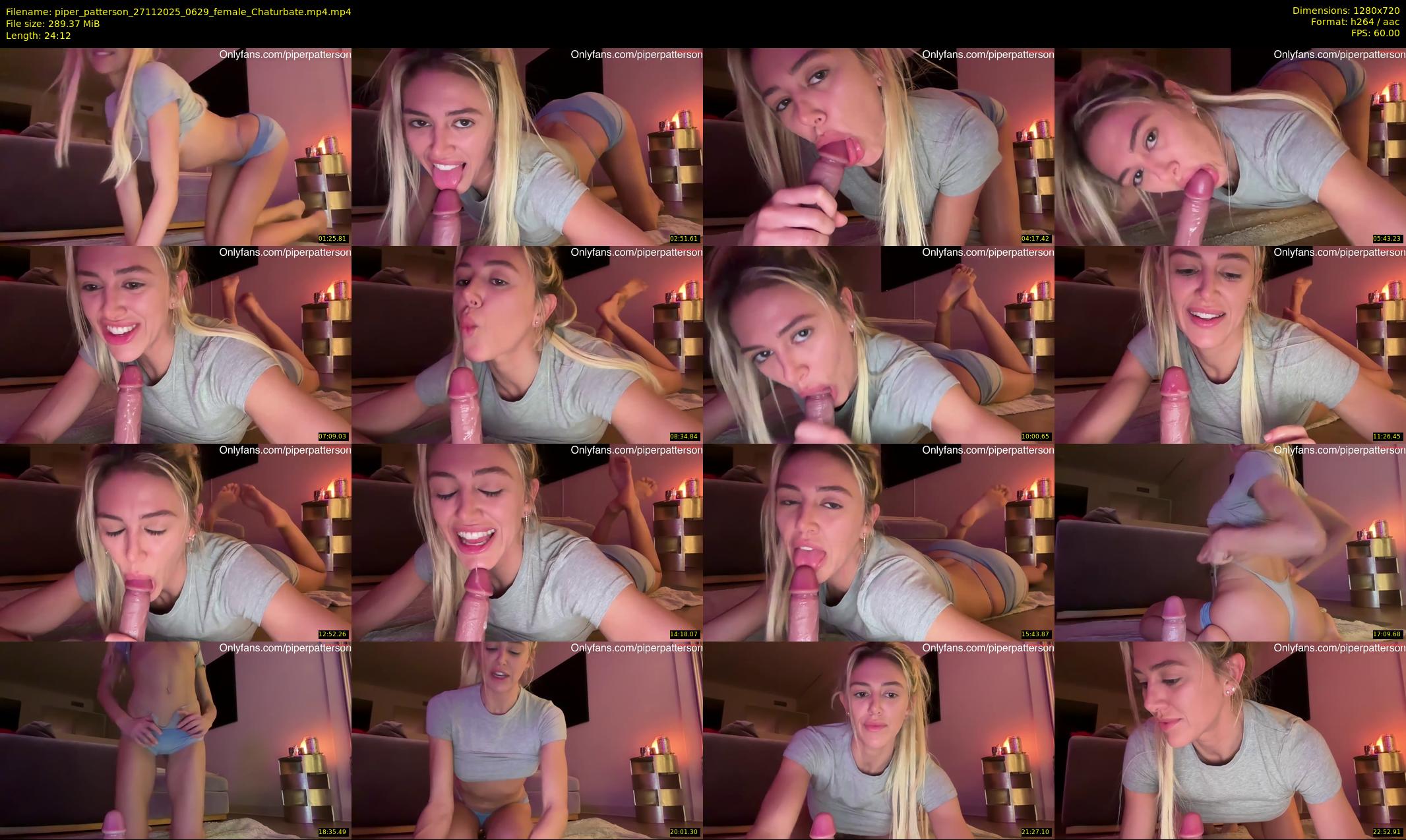 piper_patterson — 25 minute Chaturbate female cam show recording, 720p, Nov 27, 2025