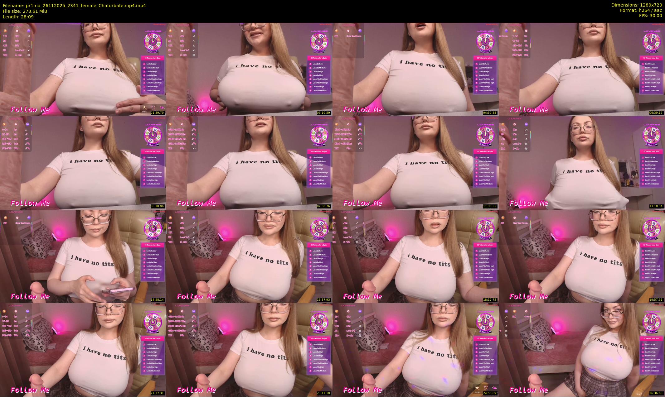 pr1ma — 29 minute Chaturbate female cam show recording, 720p, Nov 26, 2025
