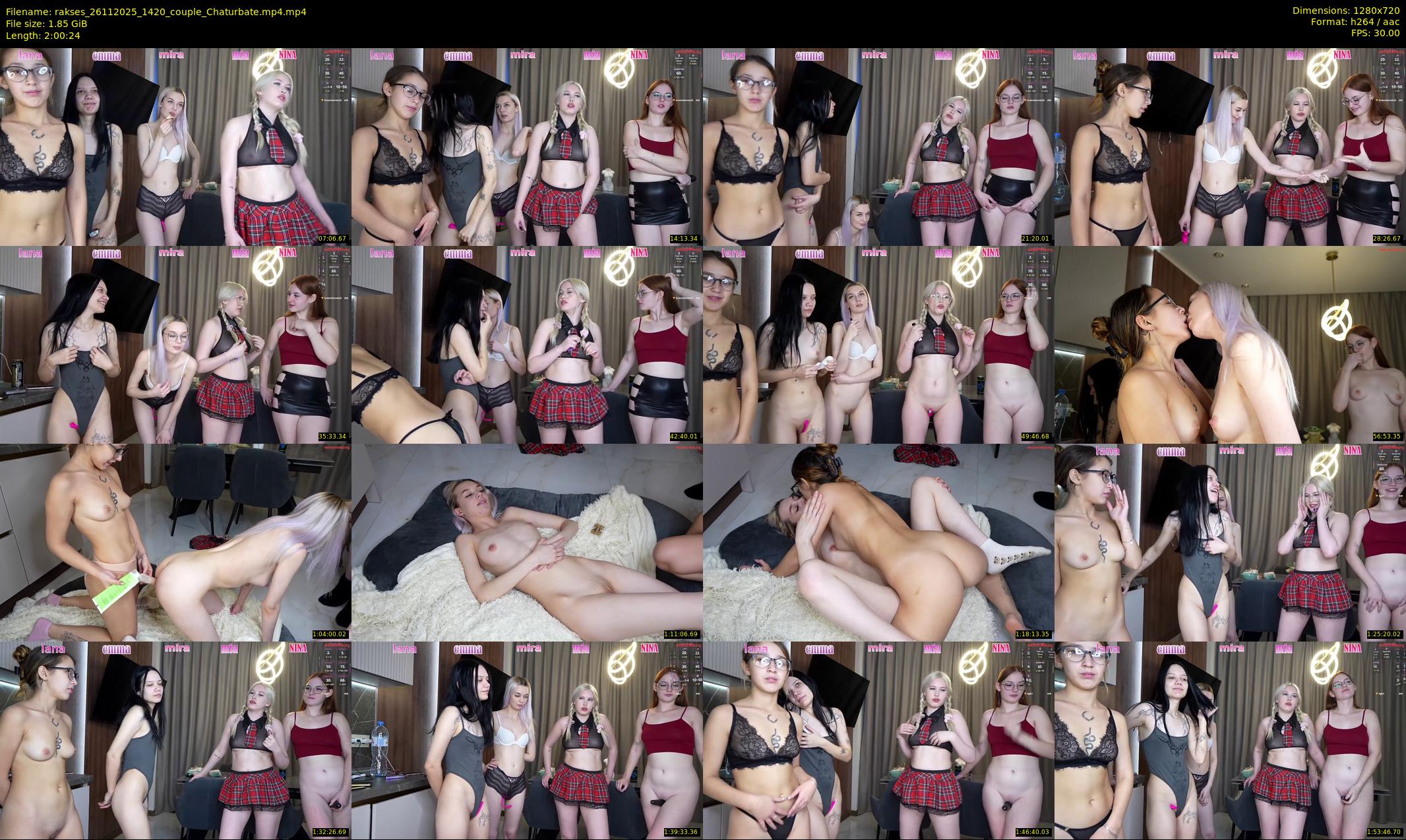 rakses — 121 minute Chaturbate couple cam show recording, 720p, Nov 26, 2025