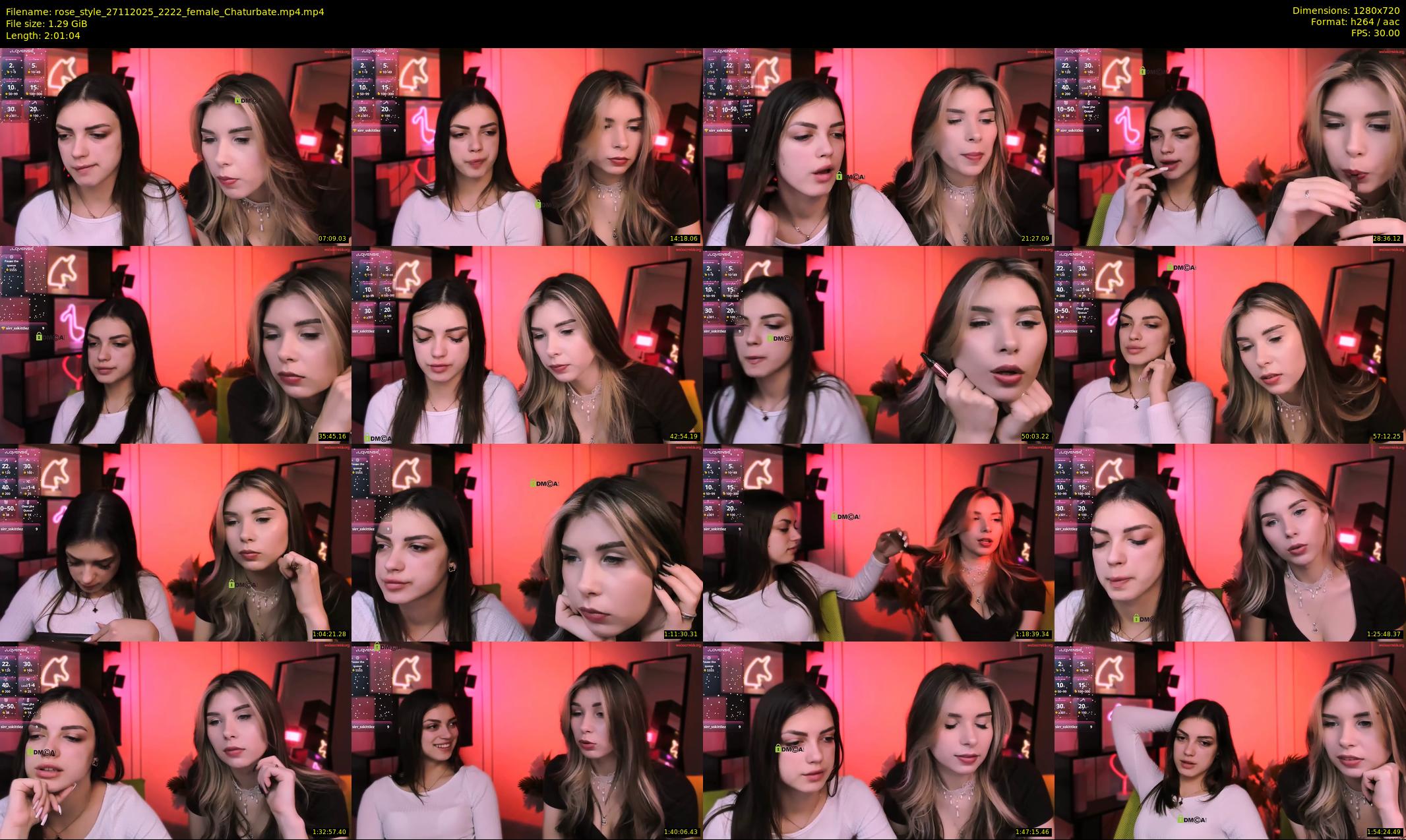 rose_style — 122 minute Chaturbate couple cam show recording, 720p, Nov 27, 2025