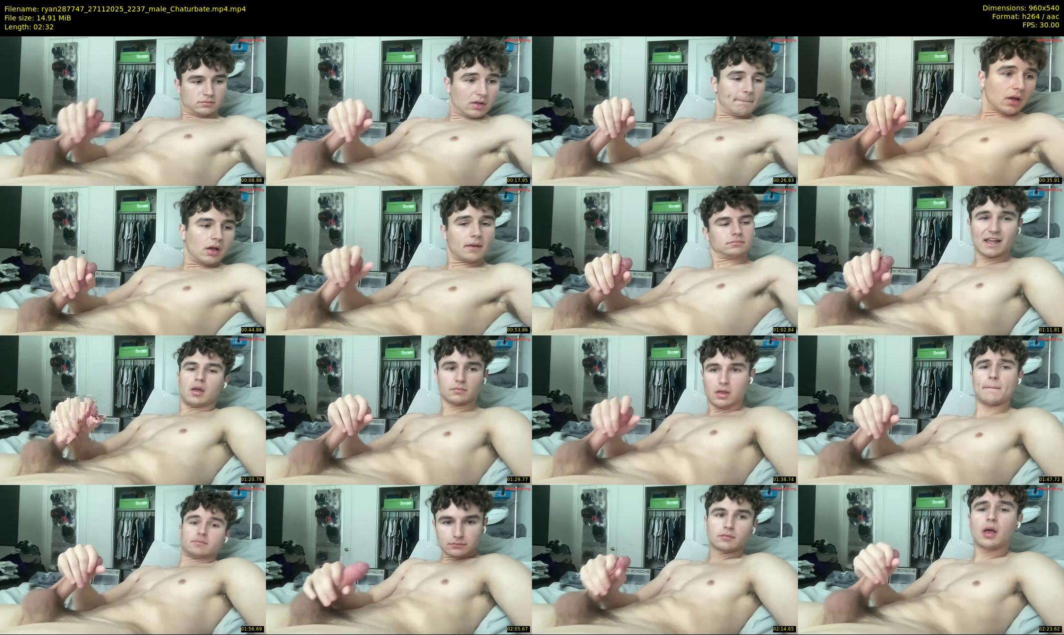ryan287747 — 3 minute Chaturbate male cam show recording, 480p, Nov 27, 2025