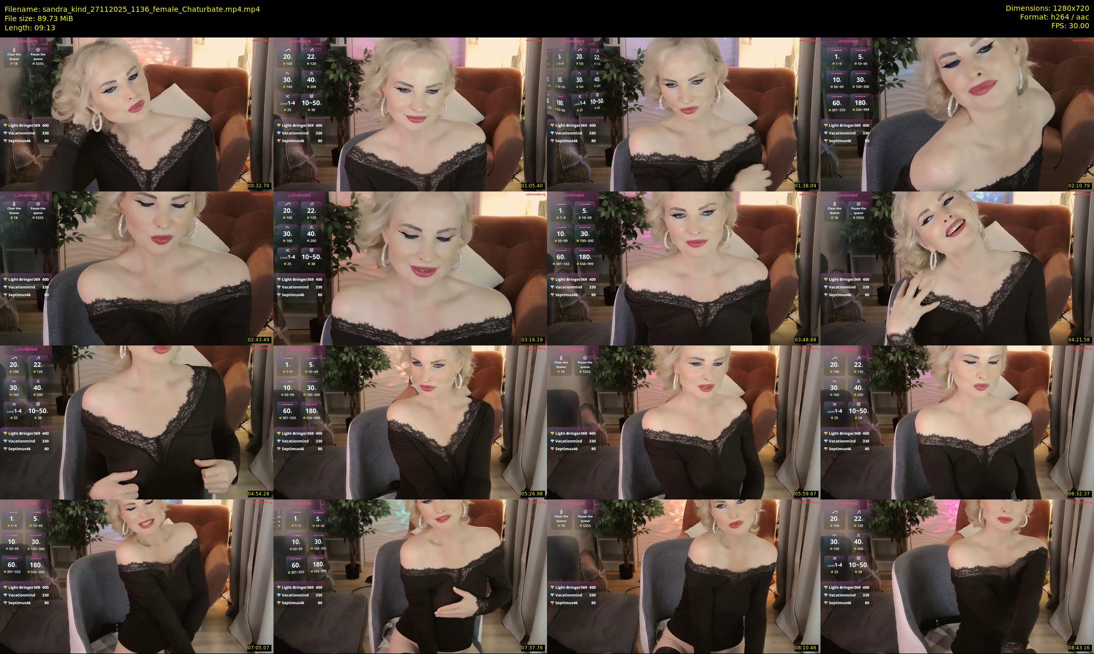 sandra_kind — 10 minute Chaturbate female cam show recording, 720p, Nov 27, 2025