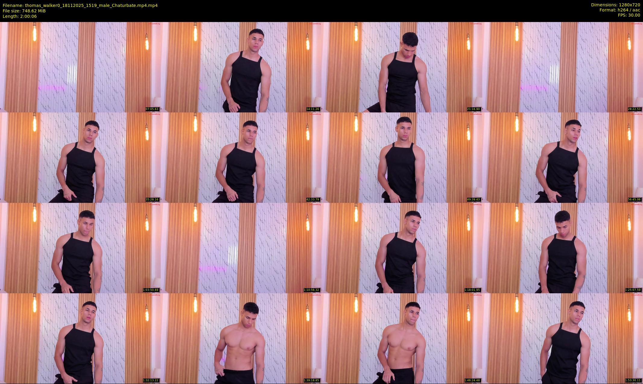thomas_walker0 — 121 minute Chaturbate male cam show recording, 720p, Nov 18, 2025