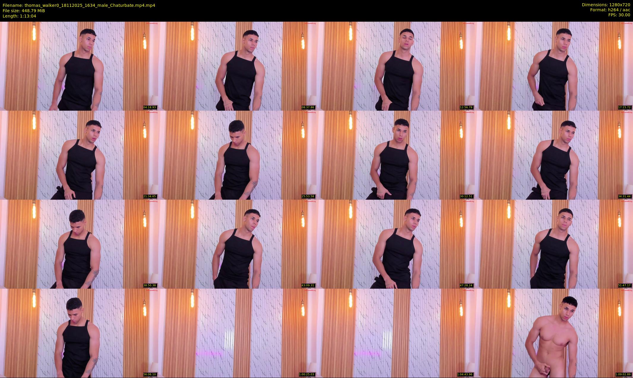 thomas_walker0 — 74 minute Chaturbate male cam show recording, 720p, Nov 18, 2025