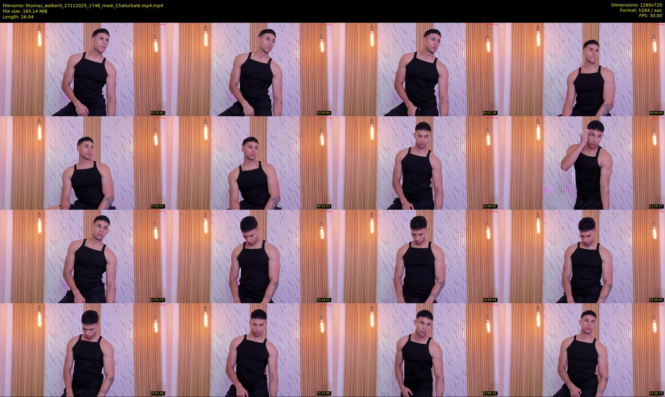 thomas_walker0 — 27 minute Chaturbate male cam show recording, 720p, Nov 27, 2025