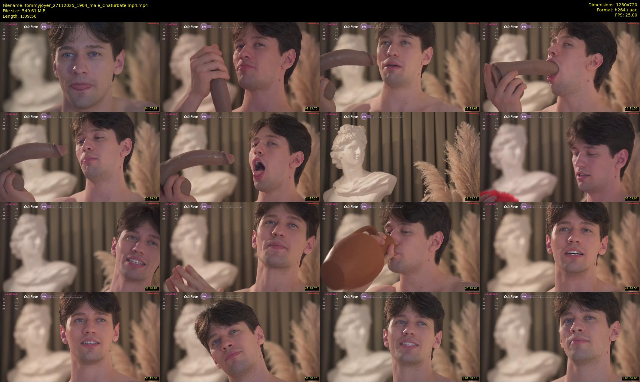 tommyjoyer — 70 minute Chaturbate male cam show recording, 720p, Nov 27, 2025
