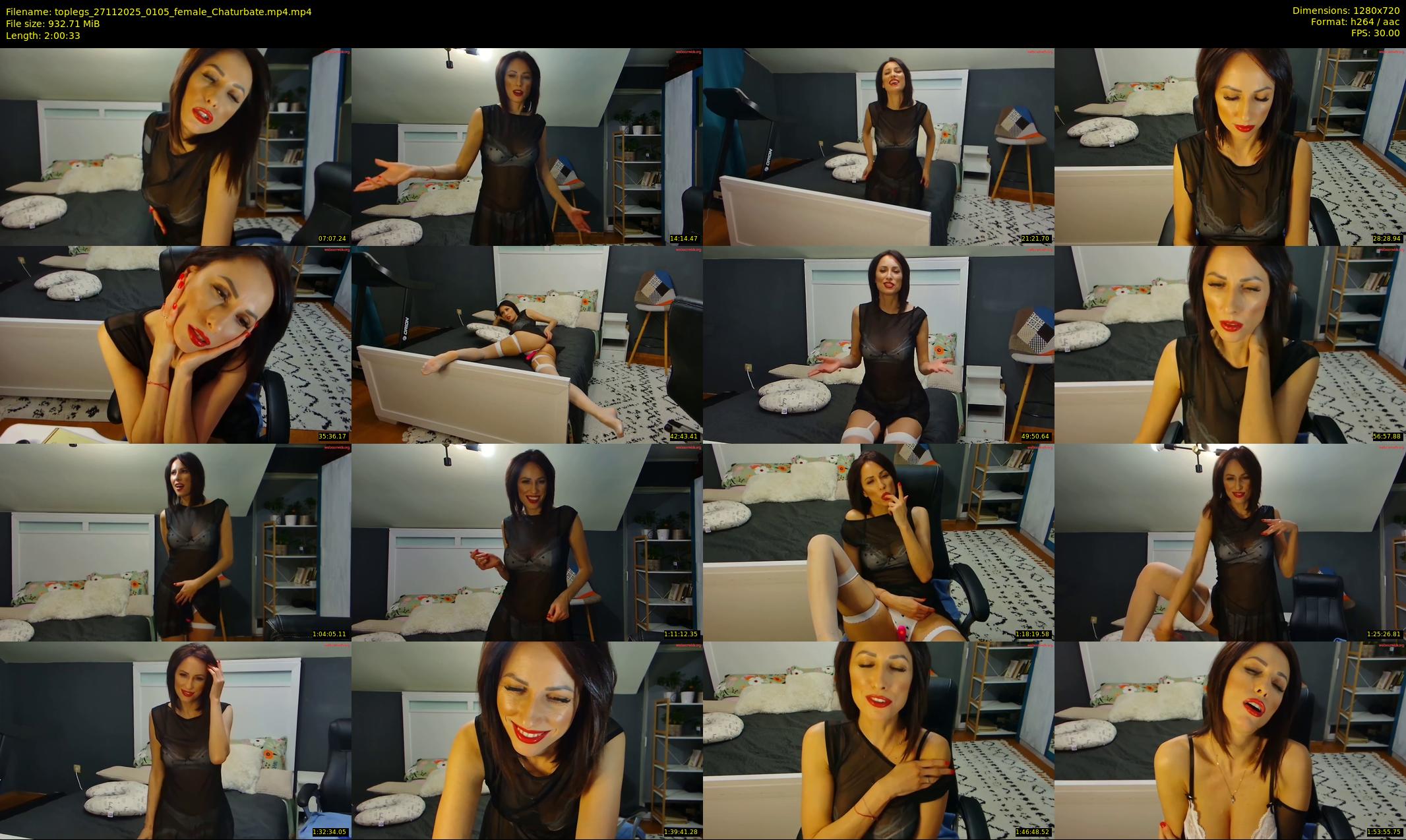 toplegs — 121 minute Chaturbate female cam show recording, 720p, Nov 27, 2025