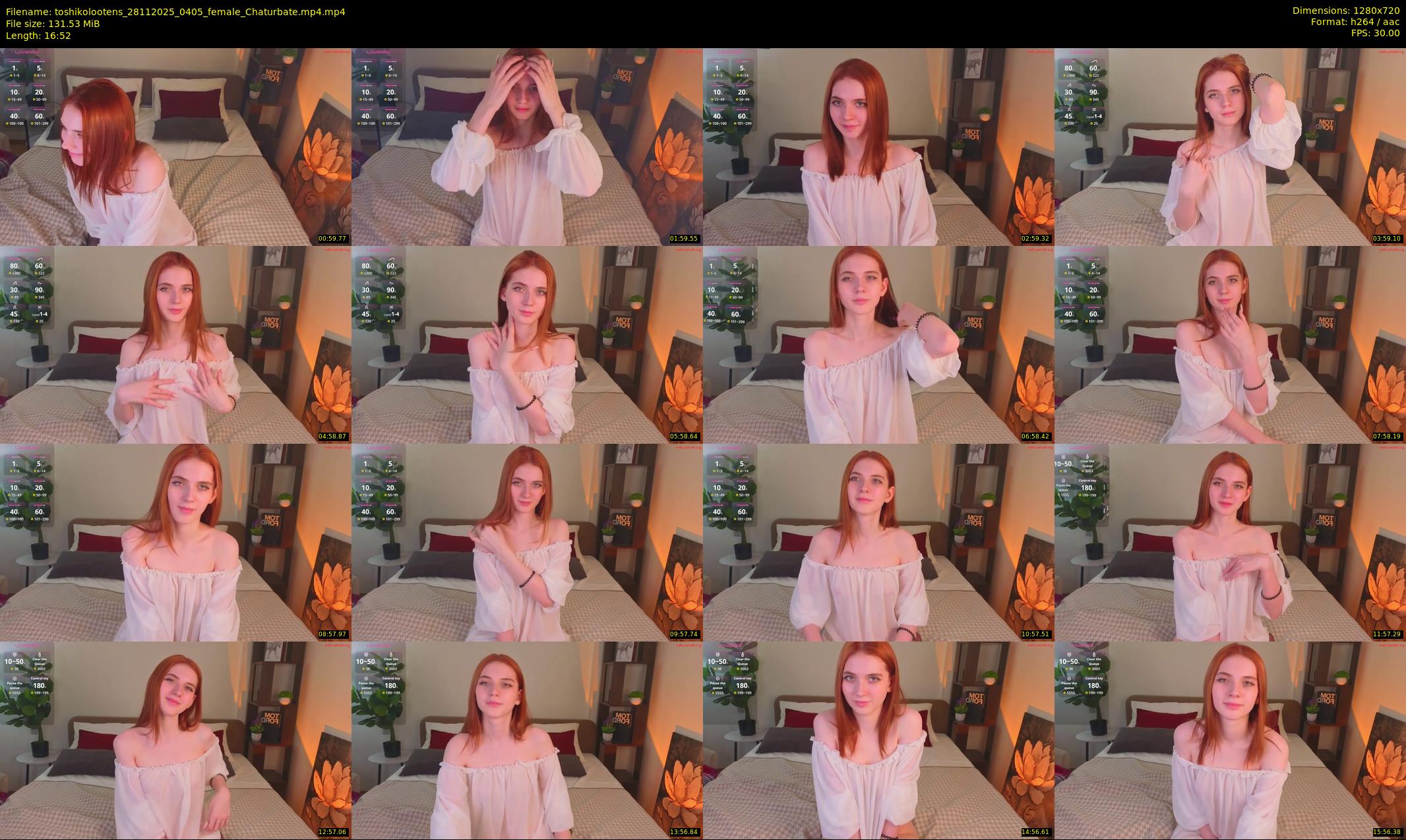 toshikolootens — 17 minute Chaturbate female cam show recording, 720p, Nov 28, 2025