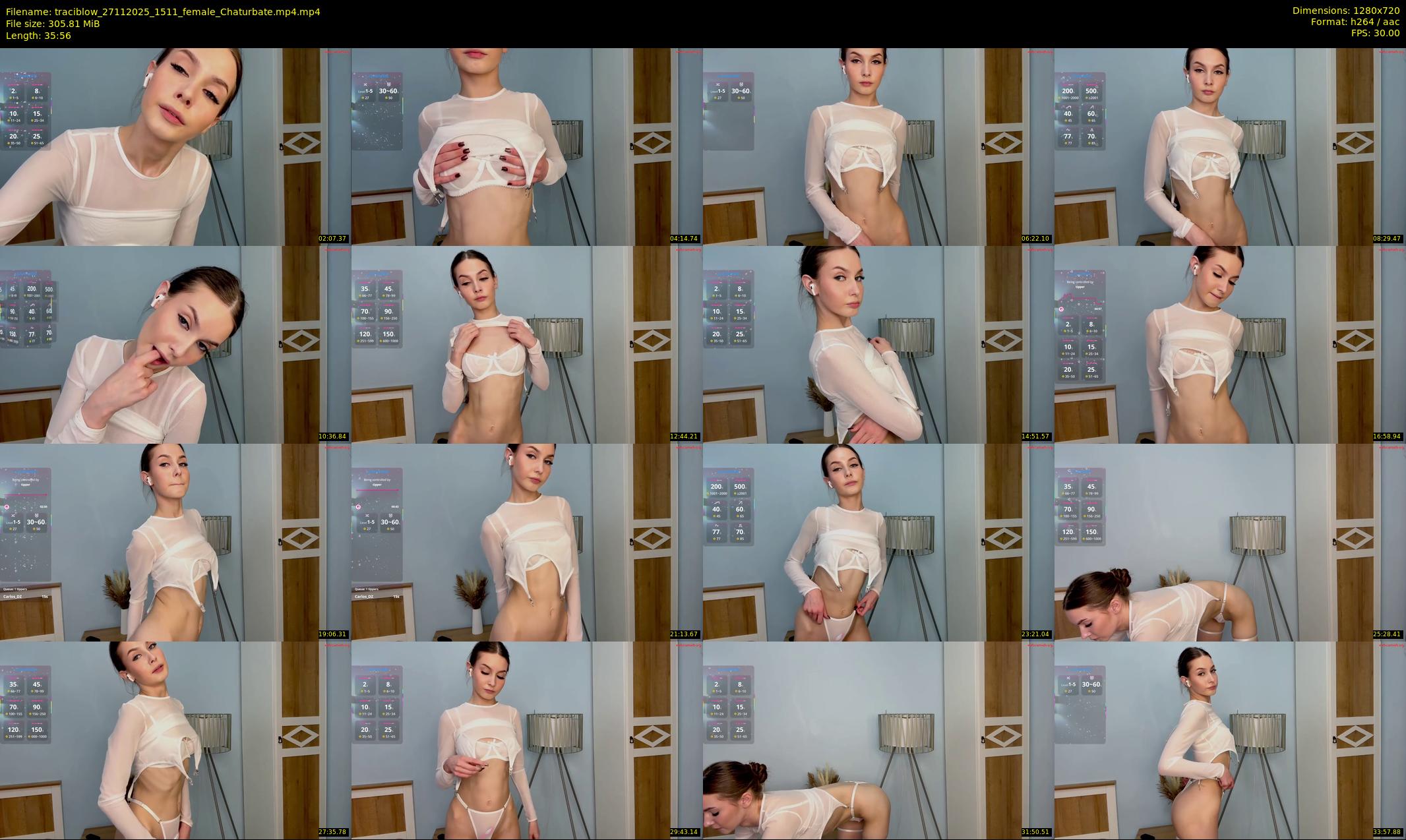 traciblow — 36 minute Chaturbate female cam show recording, 720p, Nov 27, 2025